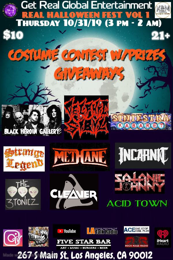 Real Halloween Fest 1 5 Star Bar (267 S Main St, Los Angeles, CA