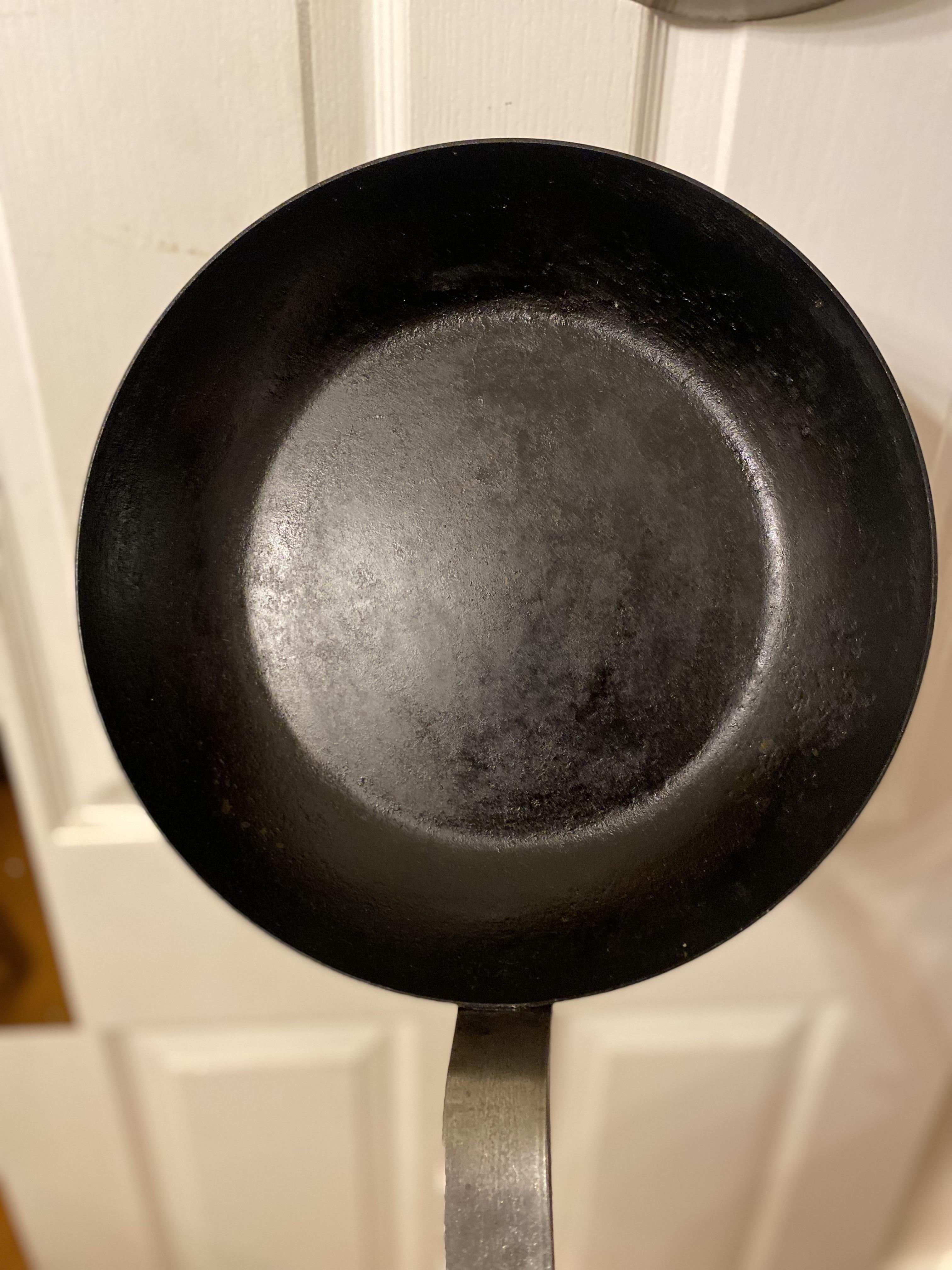 I’ve using my carbon steel (ballarini 11” pan) for almost 2 years