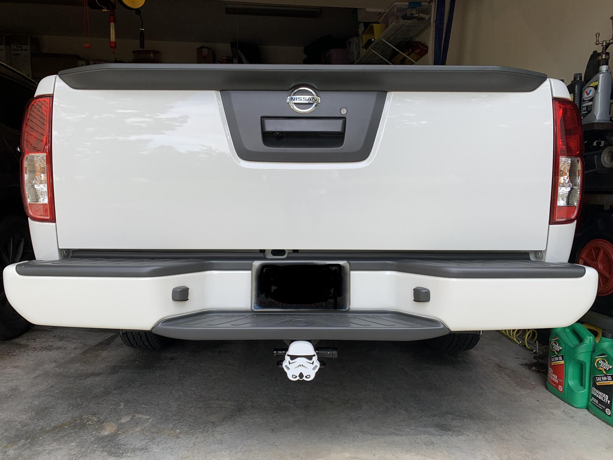 New trailer hitch cover r/nissanfrontier