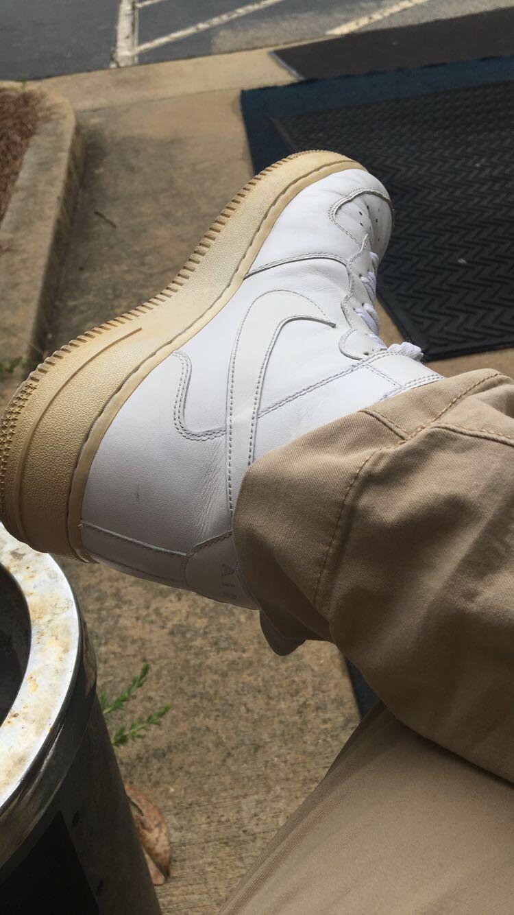 My thrifted Nike AF1's r/Sneakers