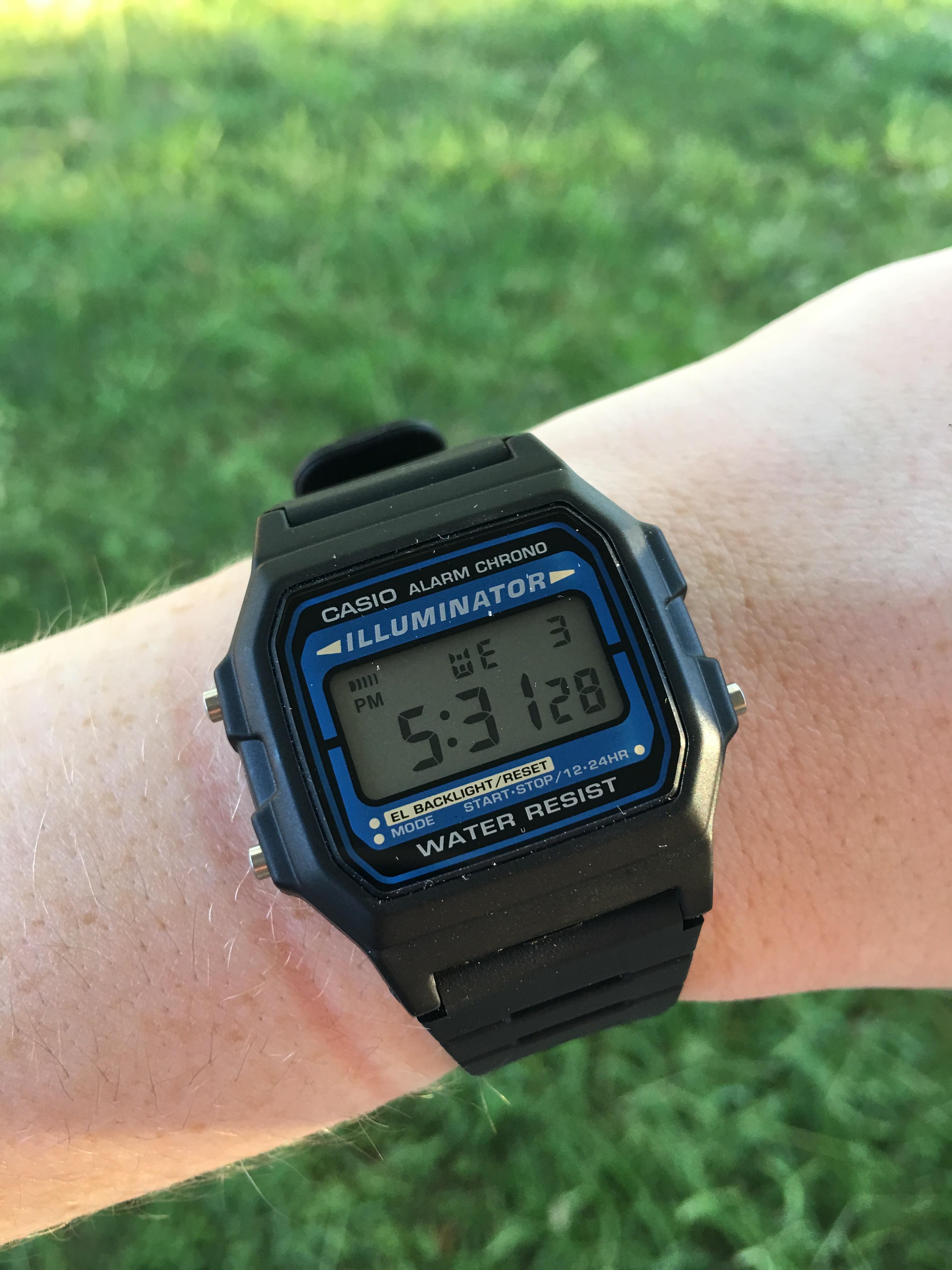 [Casio Alarm Chrono] My first name brand watch r/Watches