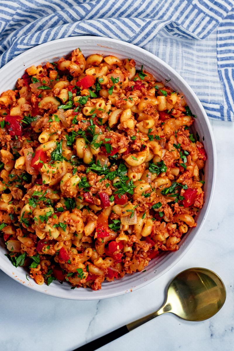 American Style Vegan Goulash r/veganrecipes