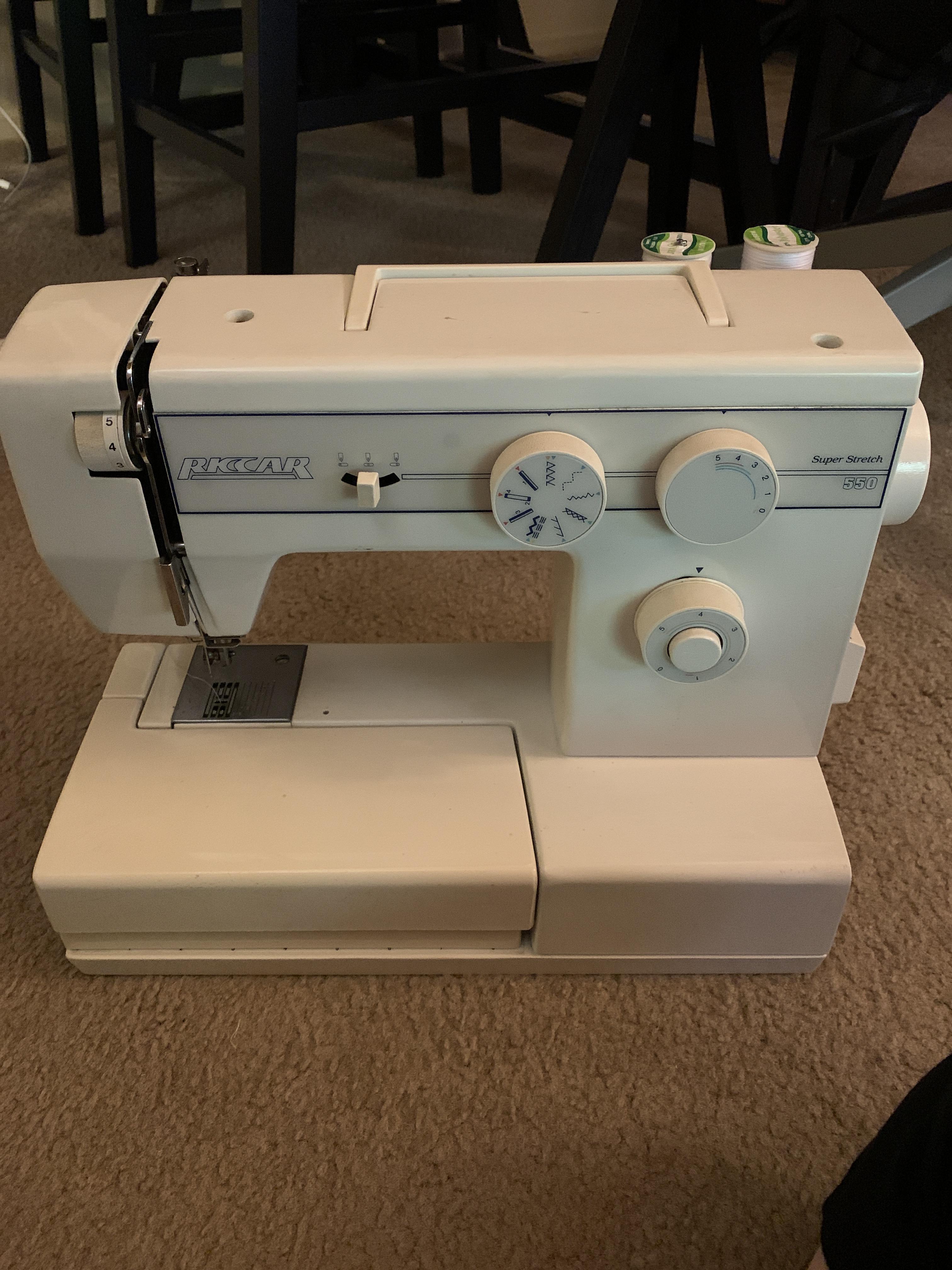 Finally able to score a sewing machine within my budget, free! A gift