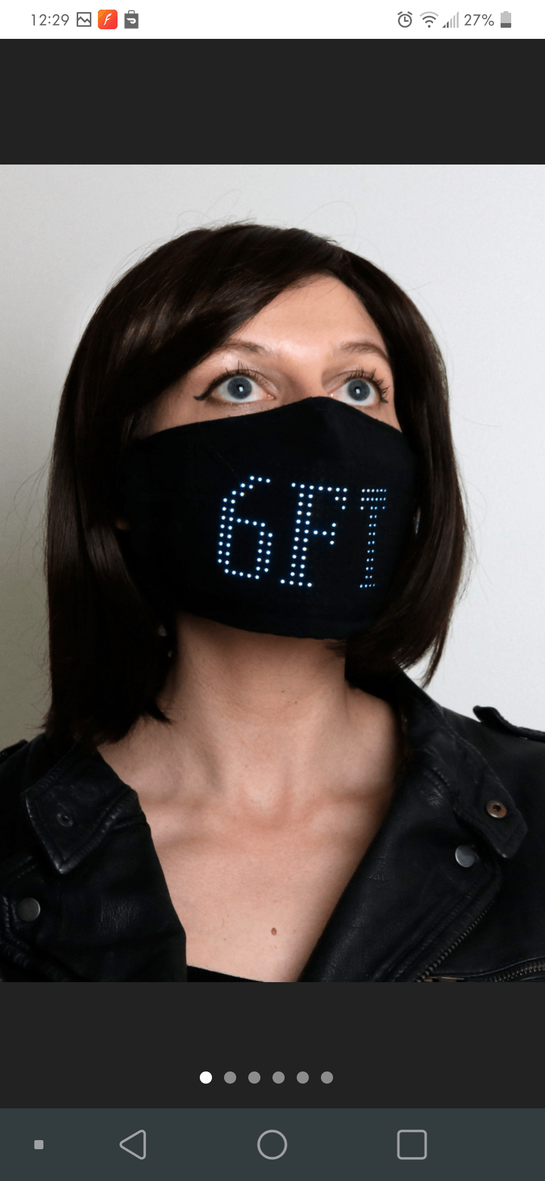 Customizable LED face mask r/DidntKnowIWantedThat