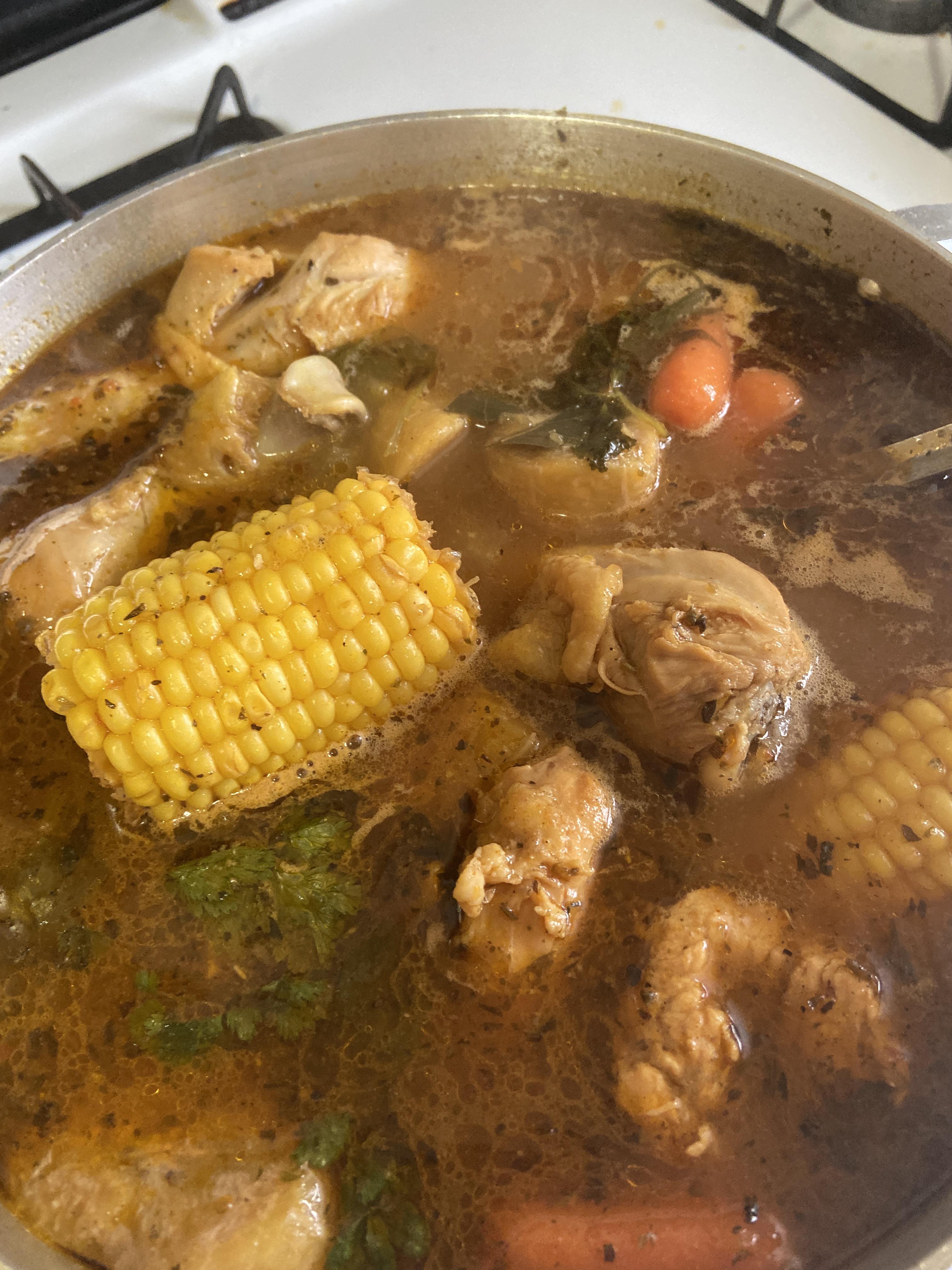 Caldo de pollo puertorriqueño tonightsdinner