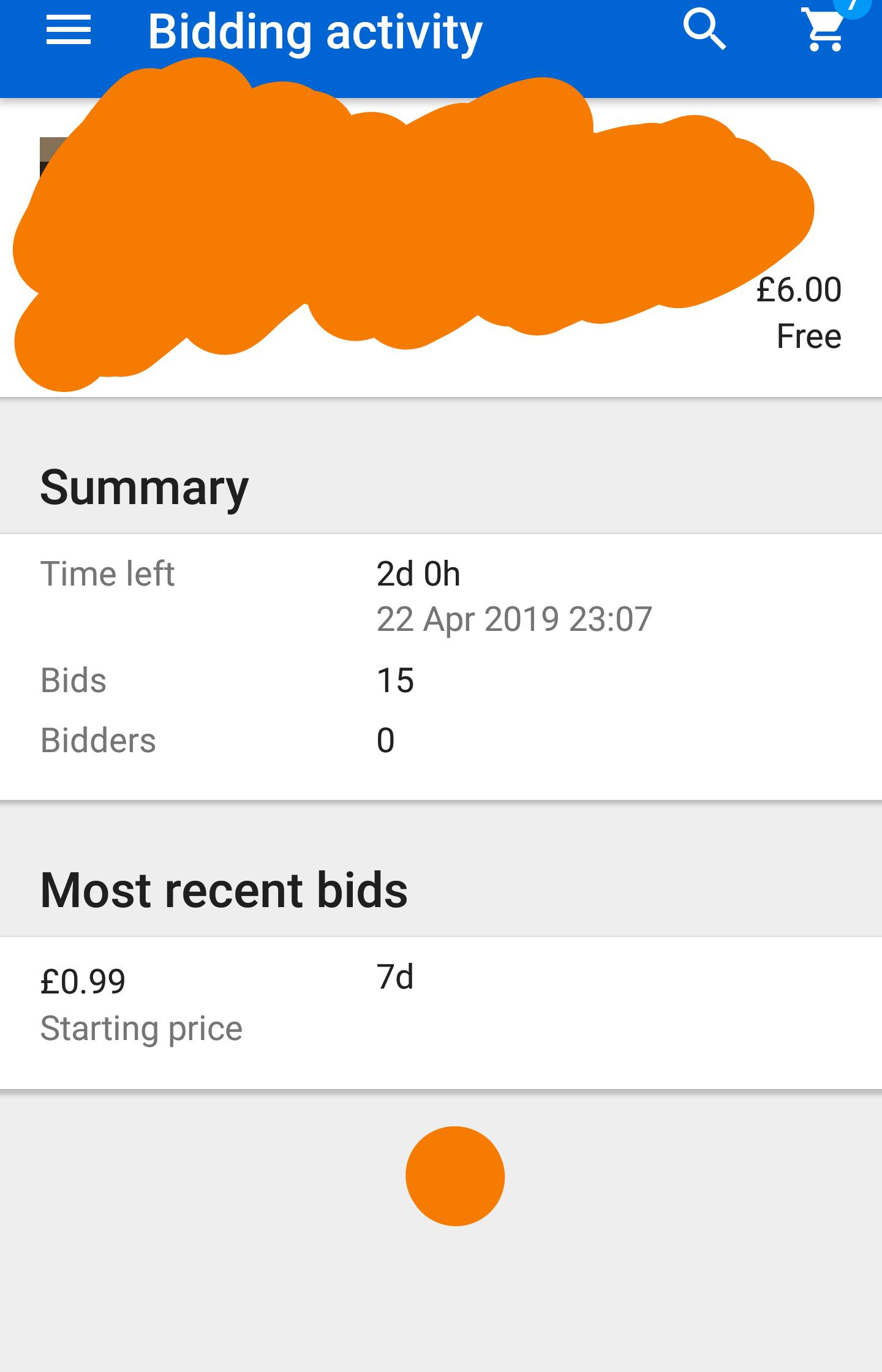 15 bids 0 bidders? r/Ebay