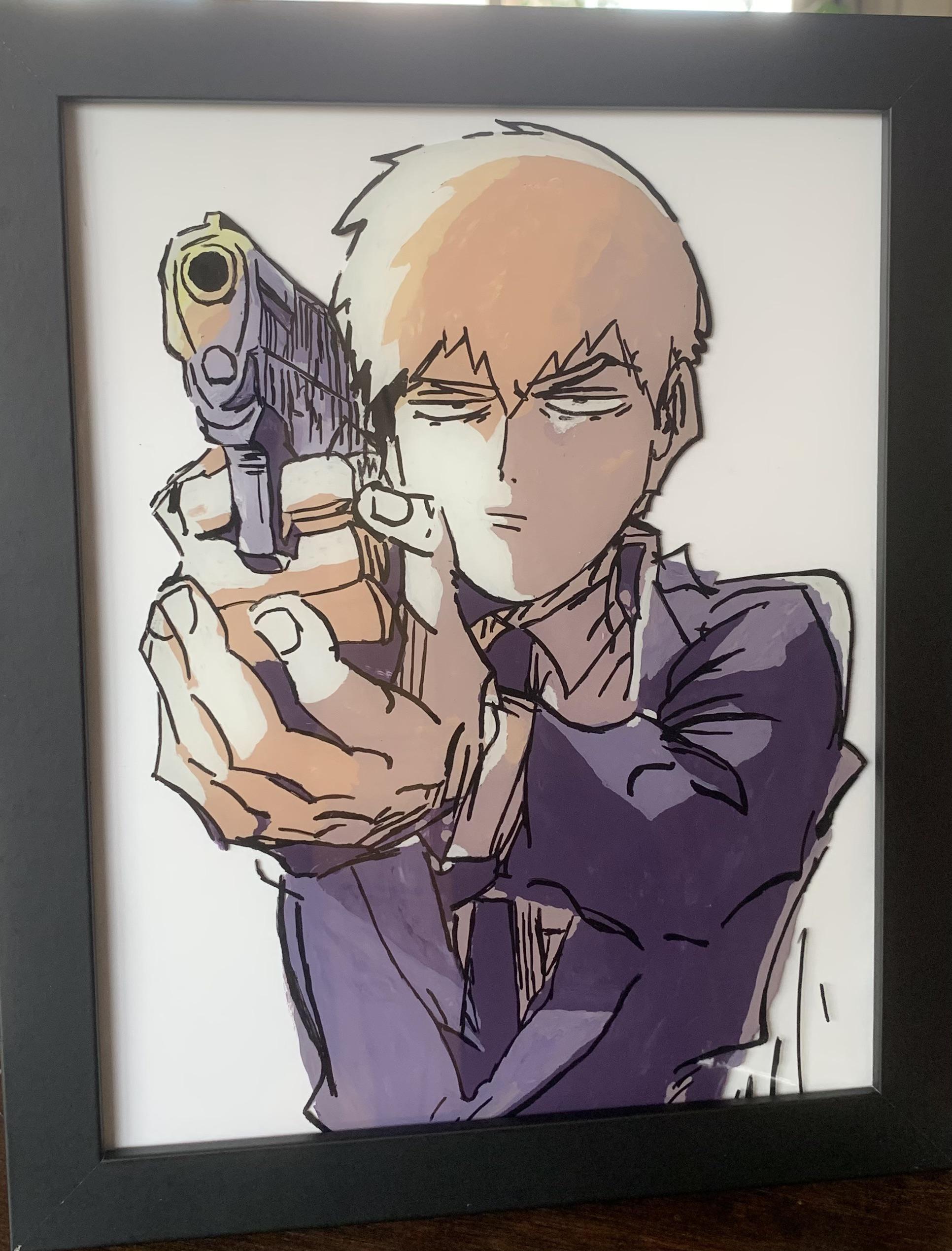 is there a place to see all the official art that was released? Mobpsycho100