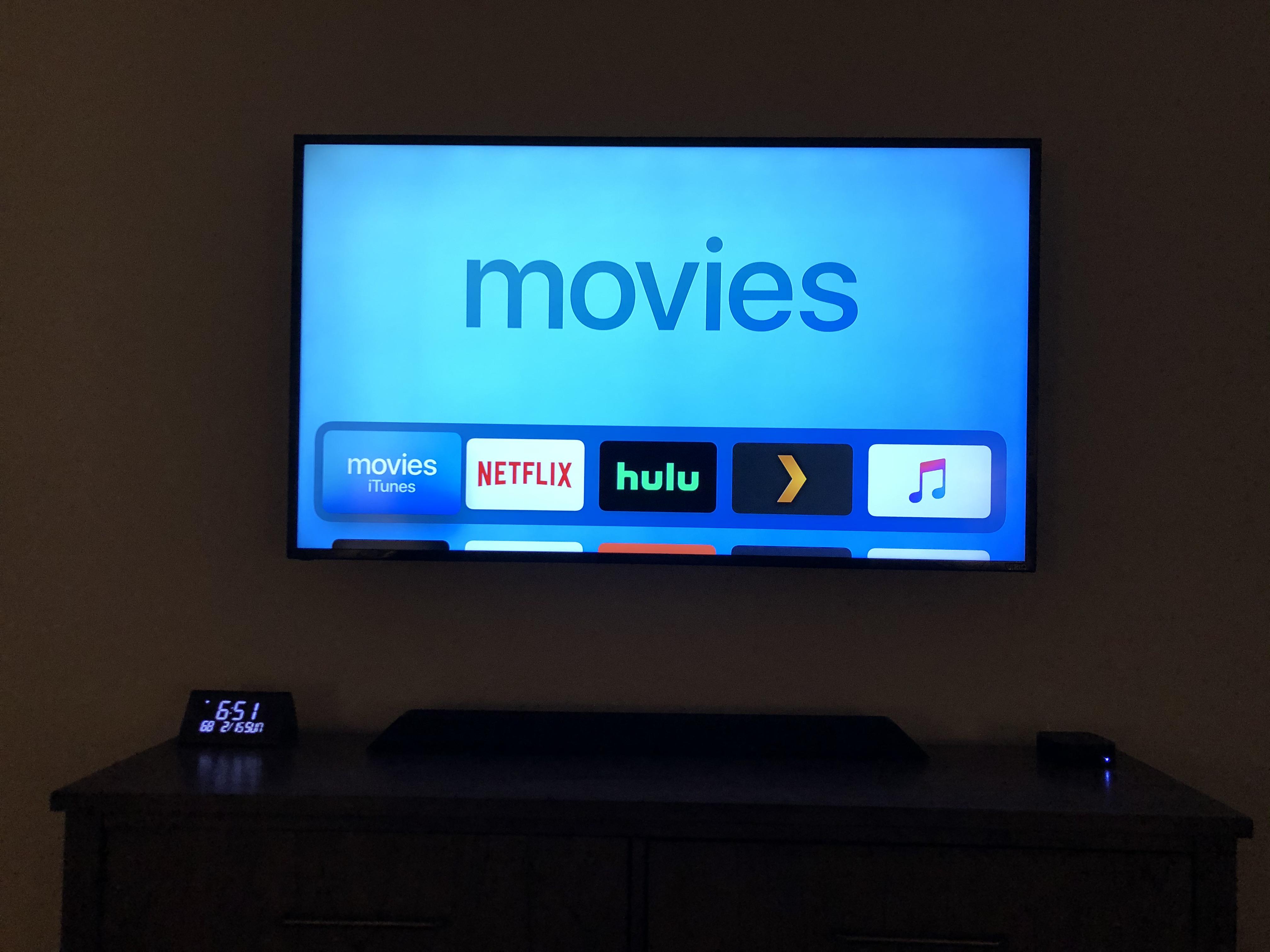 Did this happen to anyone after updating to tvOS 13? Movies on top