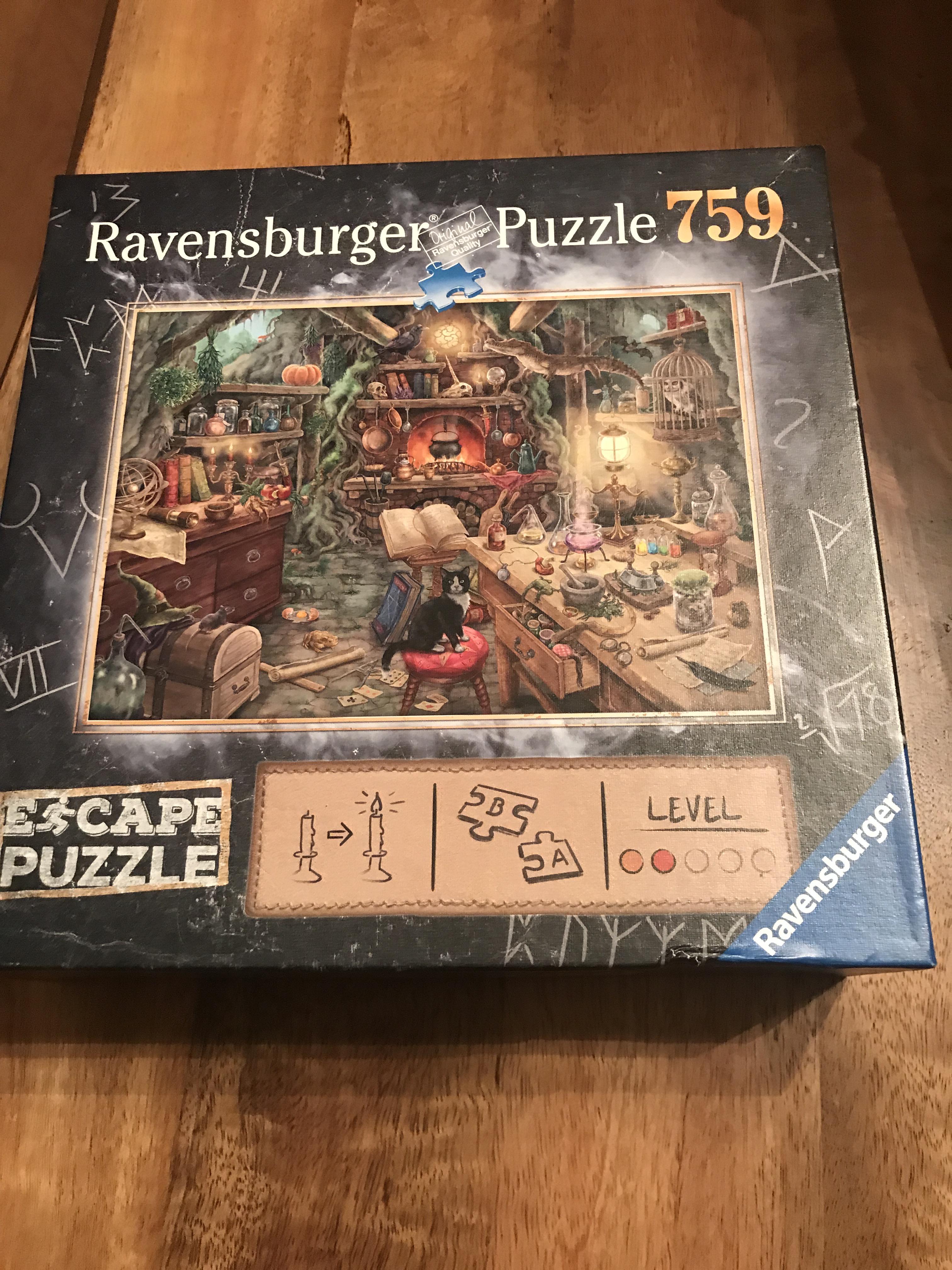Witches kitchen escape puzzle lost answer envelope!! r/Jigsawpuzzles