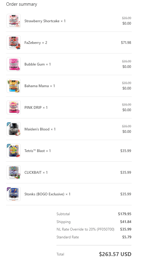 Rate my Bogo r/GFUEL