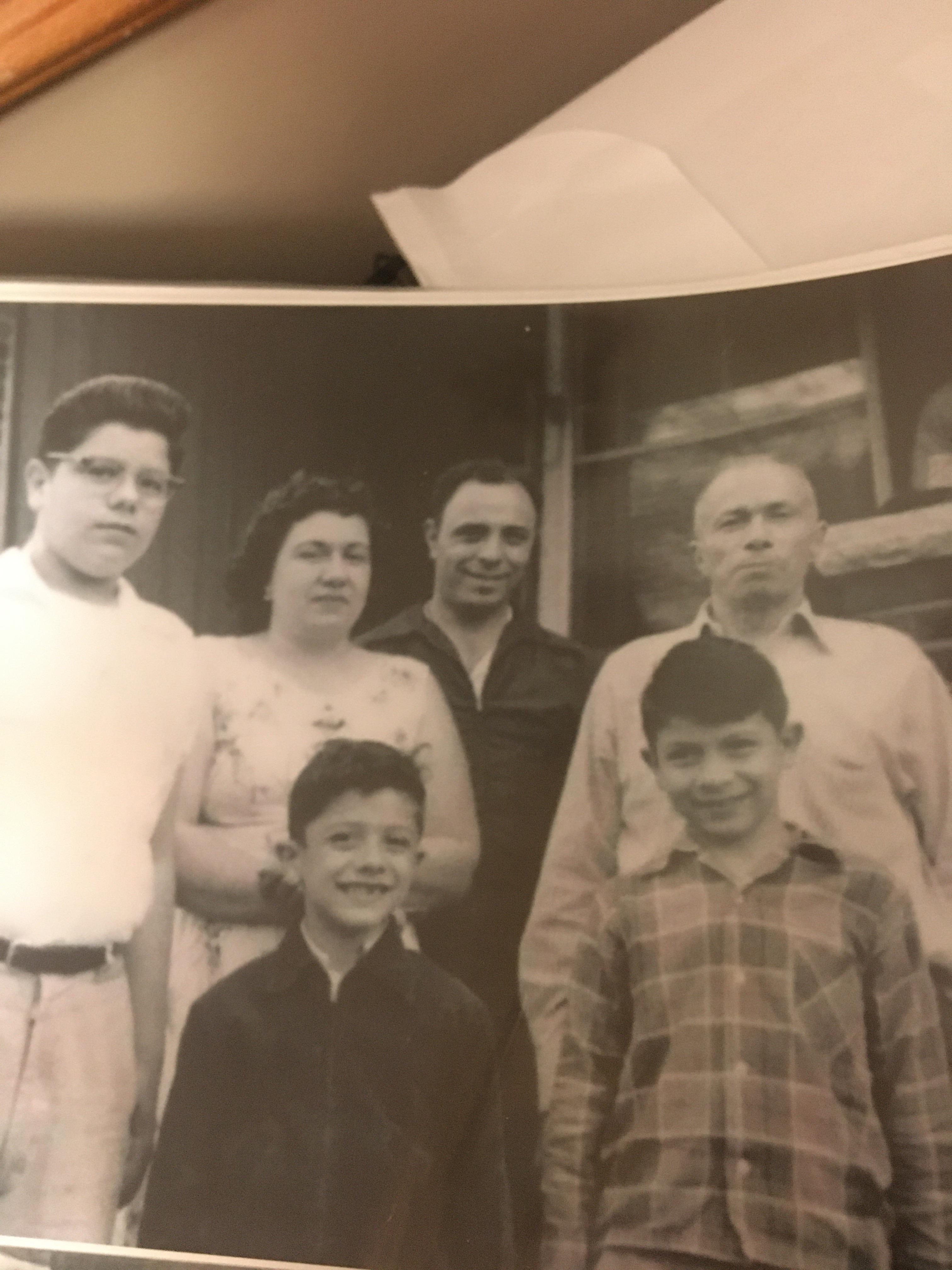 My Grandpa and family (bottom right) in Columbus Park Kansas City