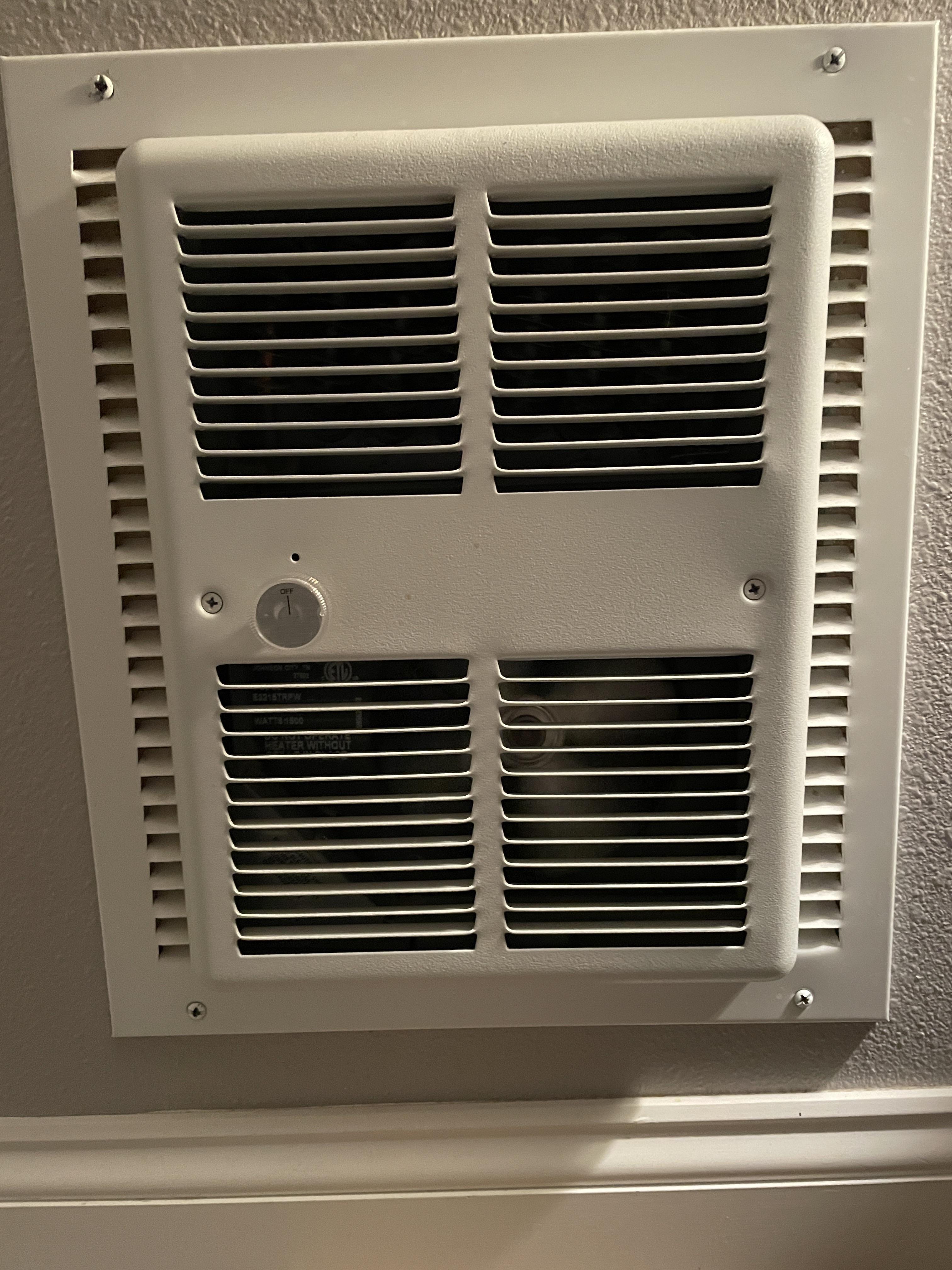 Wall heater is either on or off, doesn’t go by room temp : r
