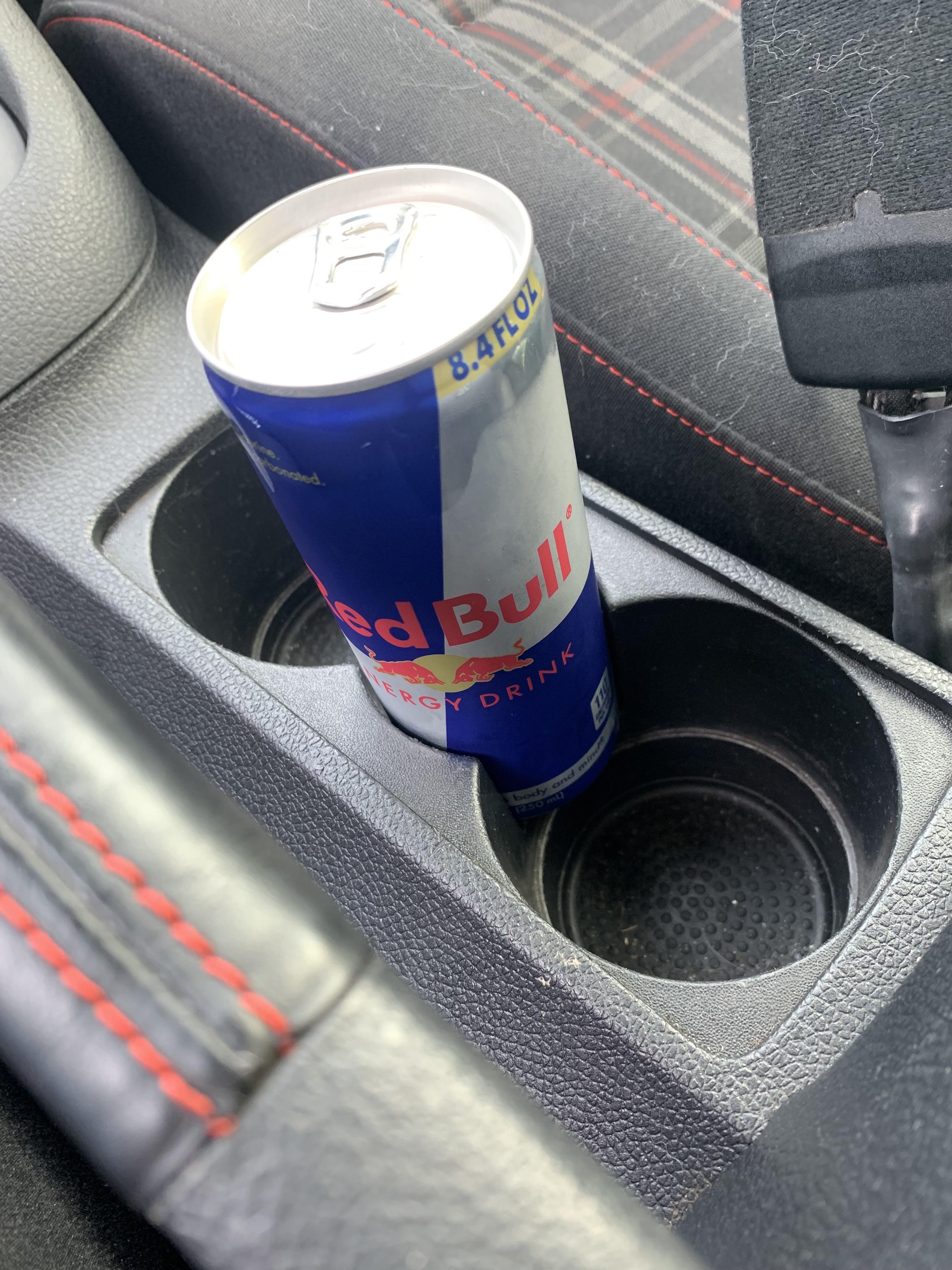 Love my Red Bull holder. r/GolfGTI