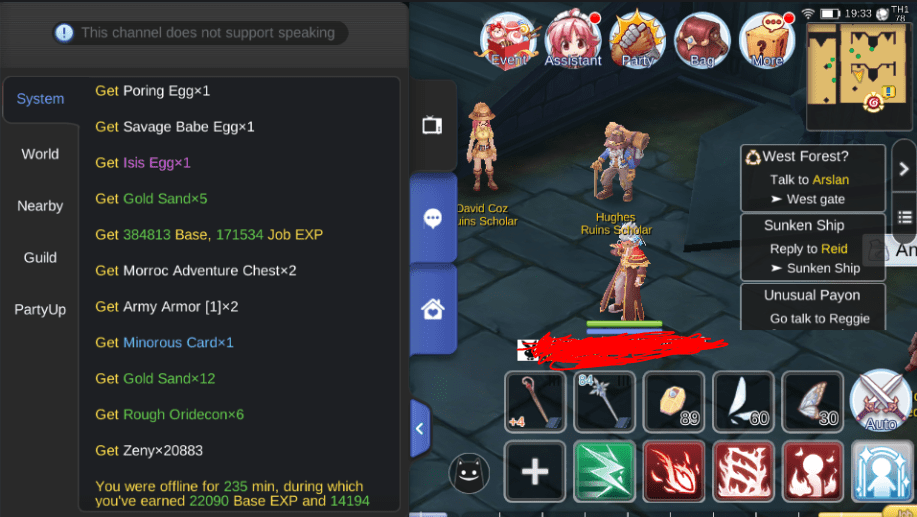 3 months of Isis and poring running around Pyramid 2F is worth it! r