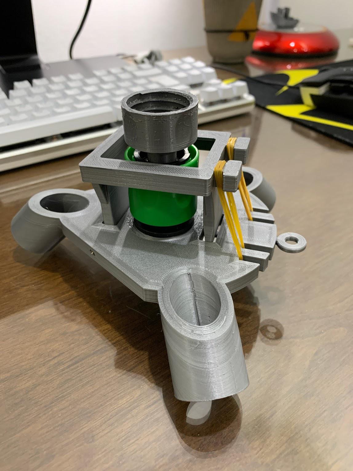 3D printed Water Rocket launchpad. Thank you Raketfued Rockets for