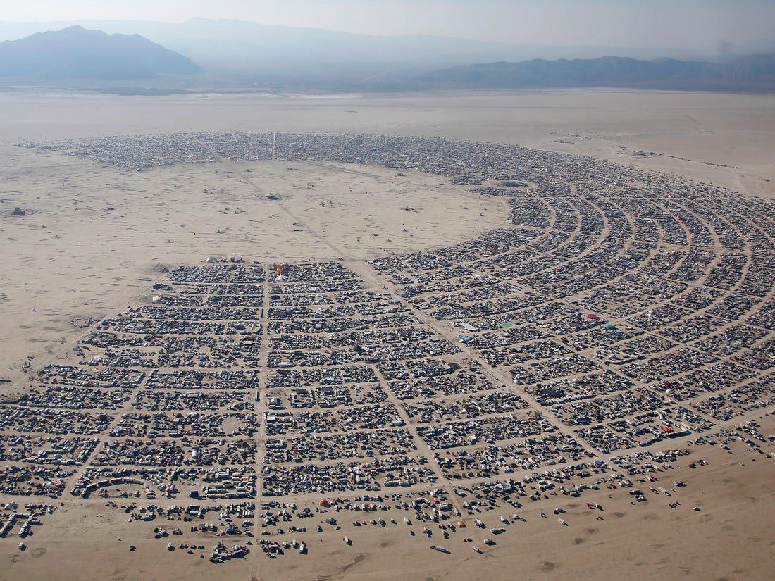 Every summer in the Nevada desert, thousands of people meet up for