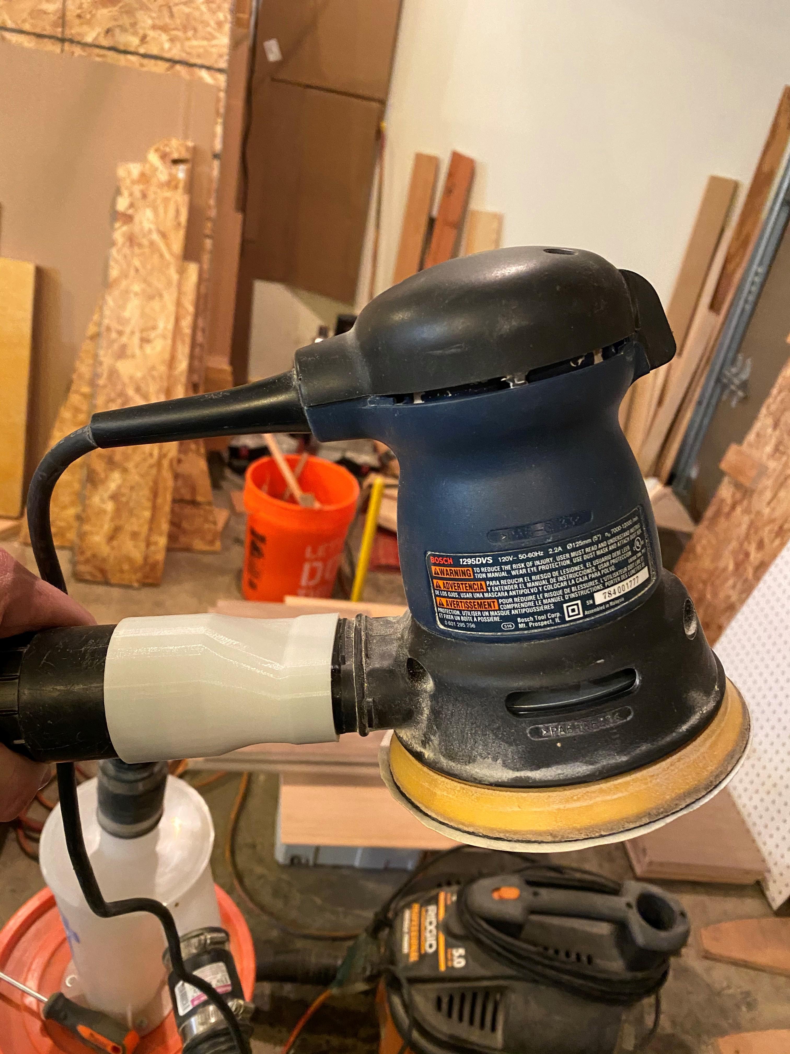 Shop Vac adapter for Bosch Sander r/functionalprint