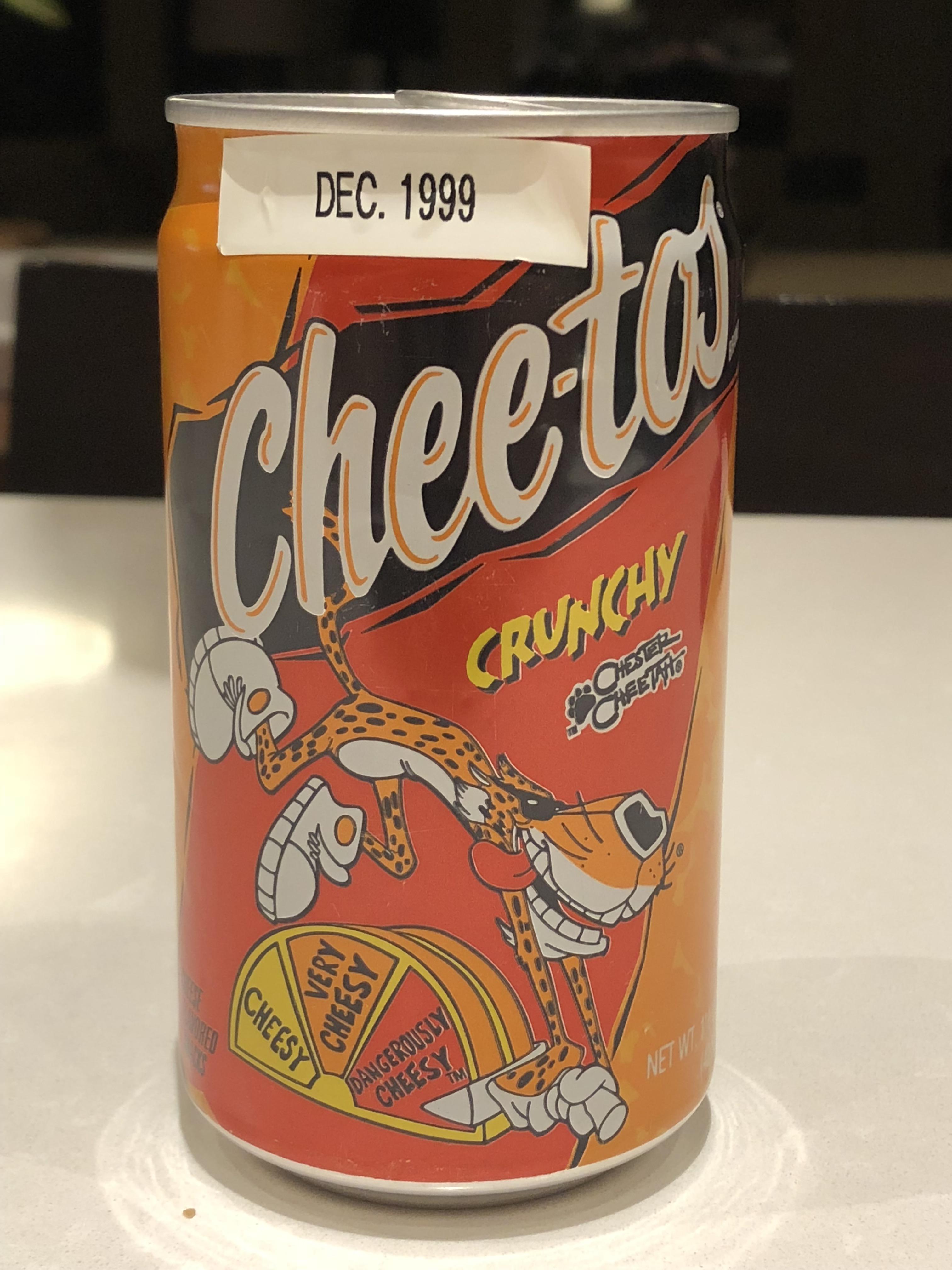 This can of Cheetos from 1999 mildlyinteresting