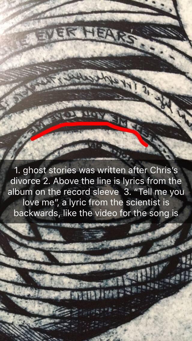 Found this and thought it was kinda cool/sad r/Coldplay