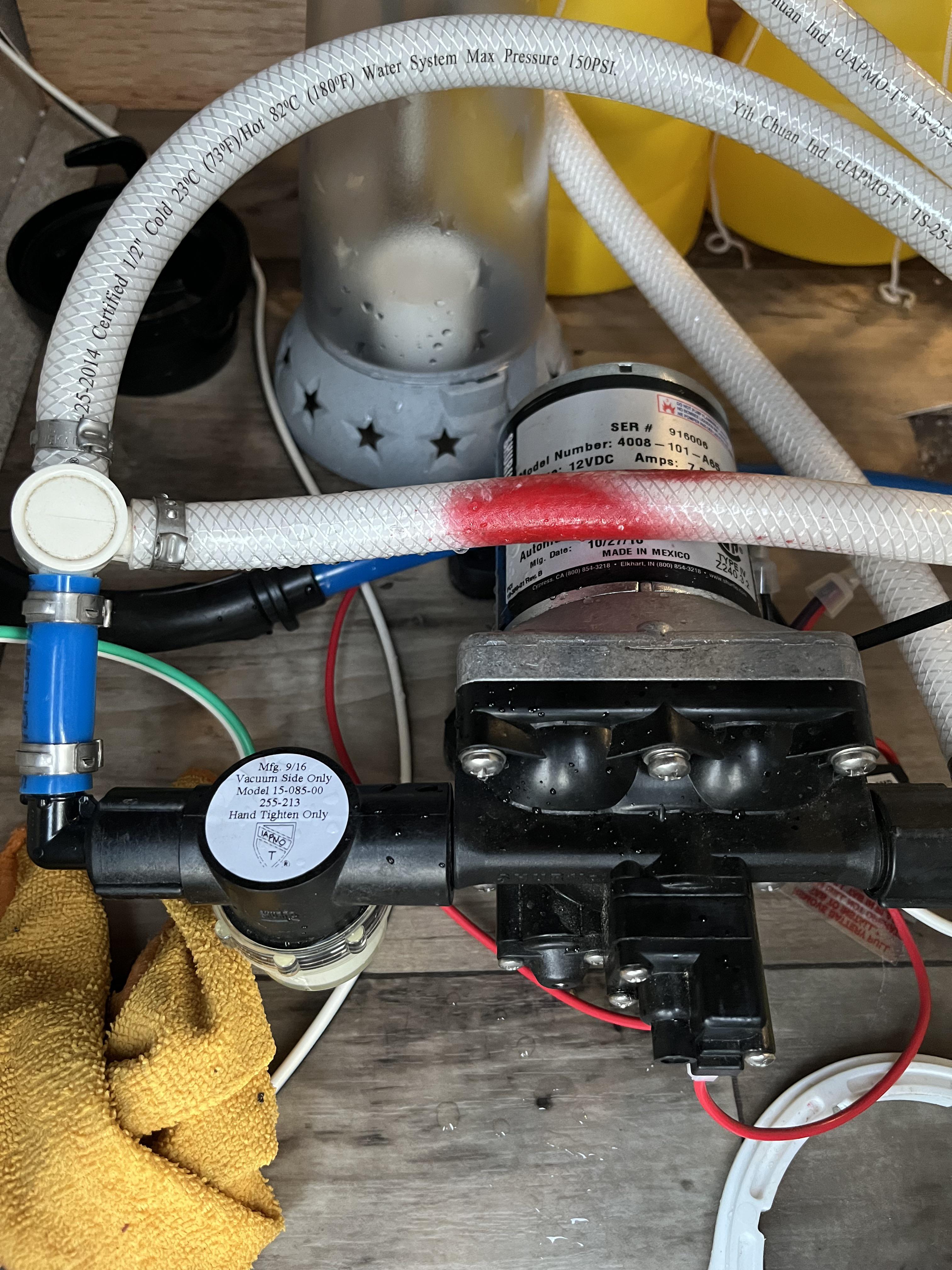 Water pump no pressure r/GoRVing