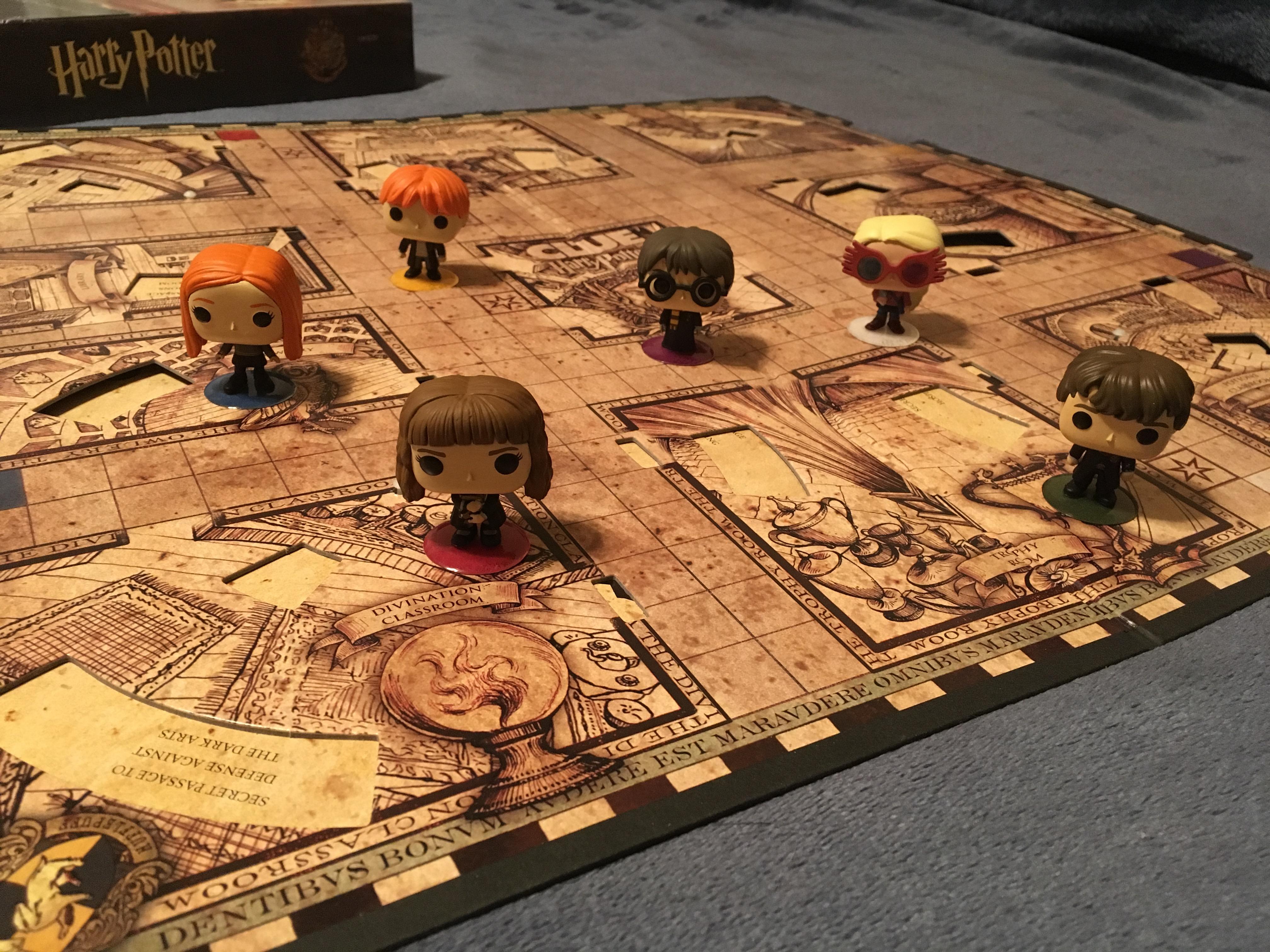 I made an upgrade to the pieces on my Harry Potter Clue Game funkopop