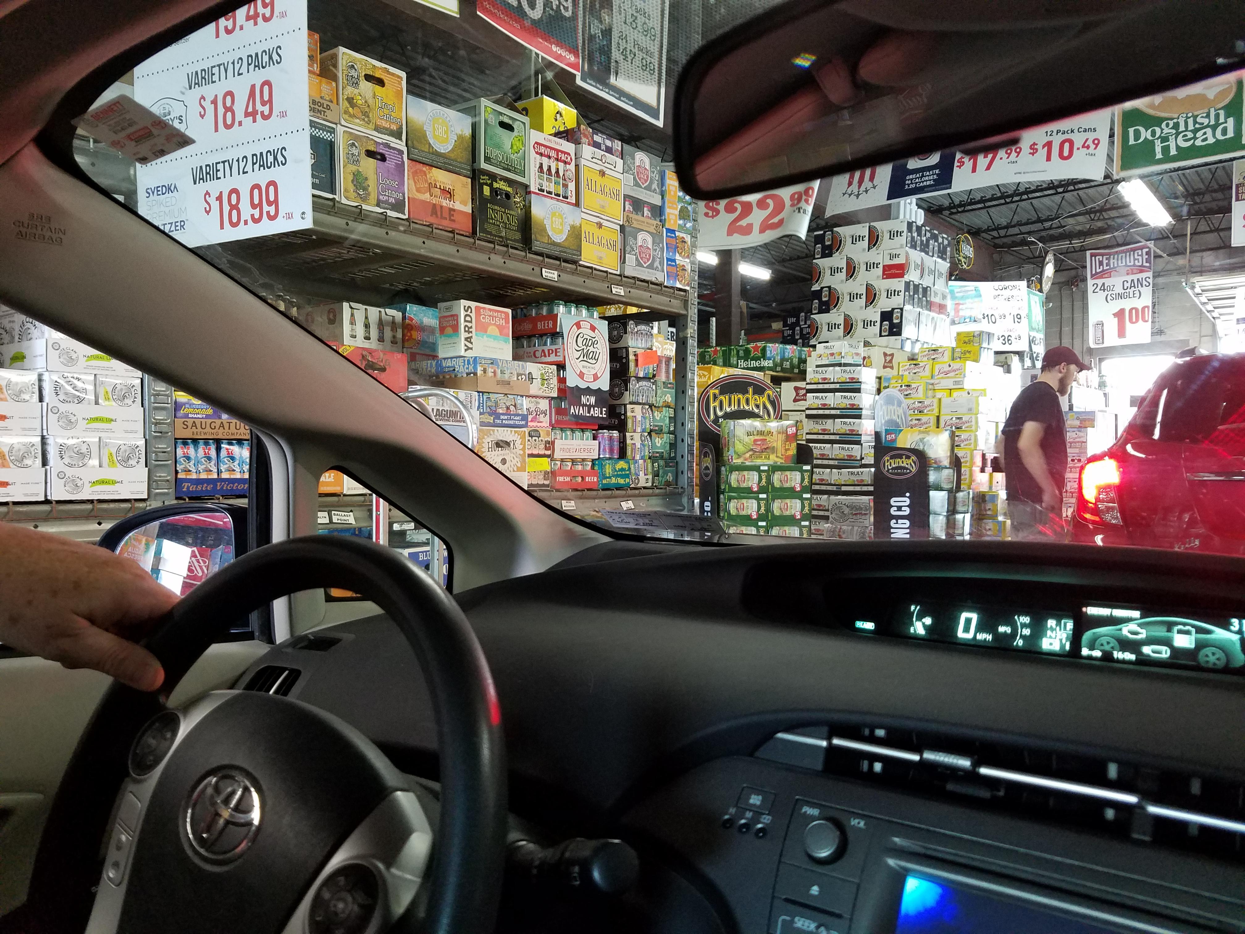 This is how we (mostly) buy beer in Pennsylvania The beer drive