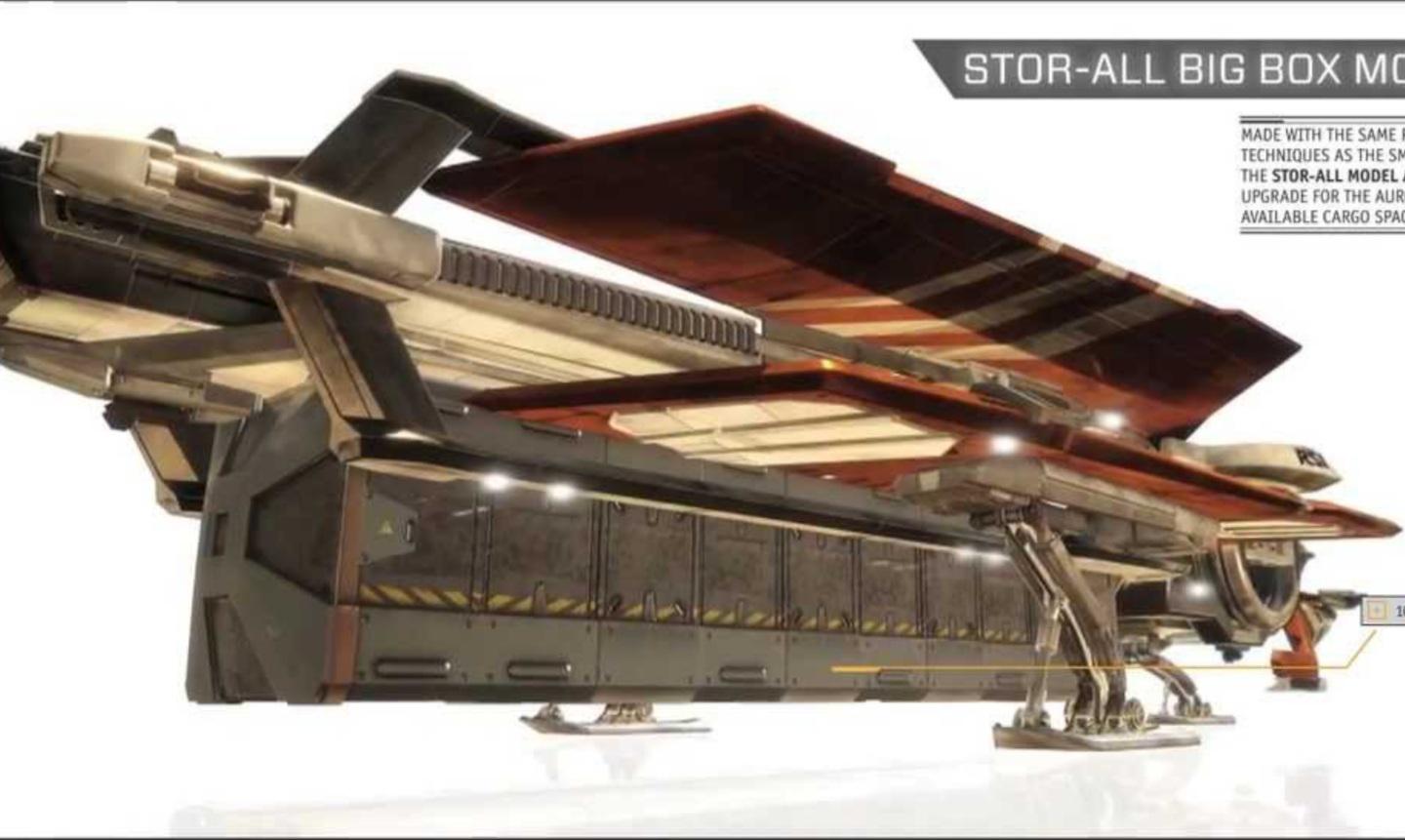 Can the Aurora mr carry cargo like this? Or just the cargo version. r