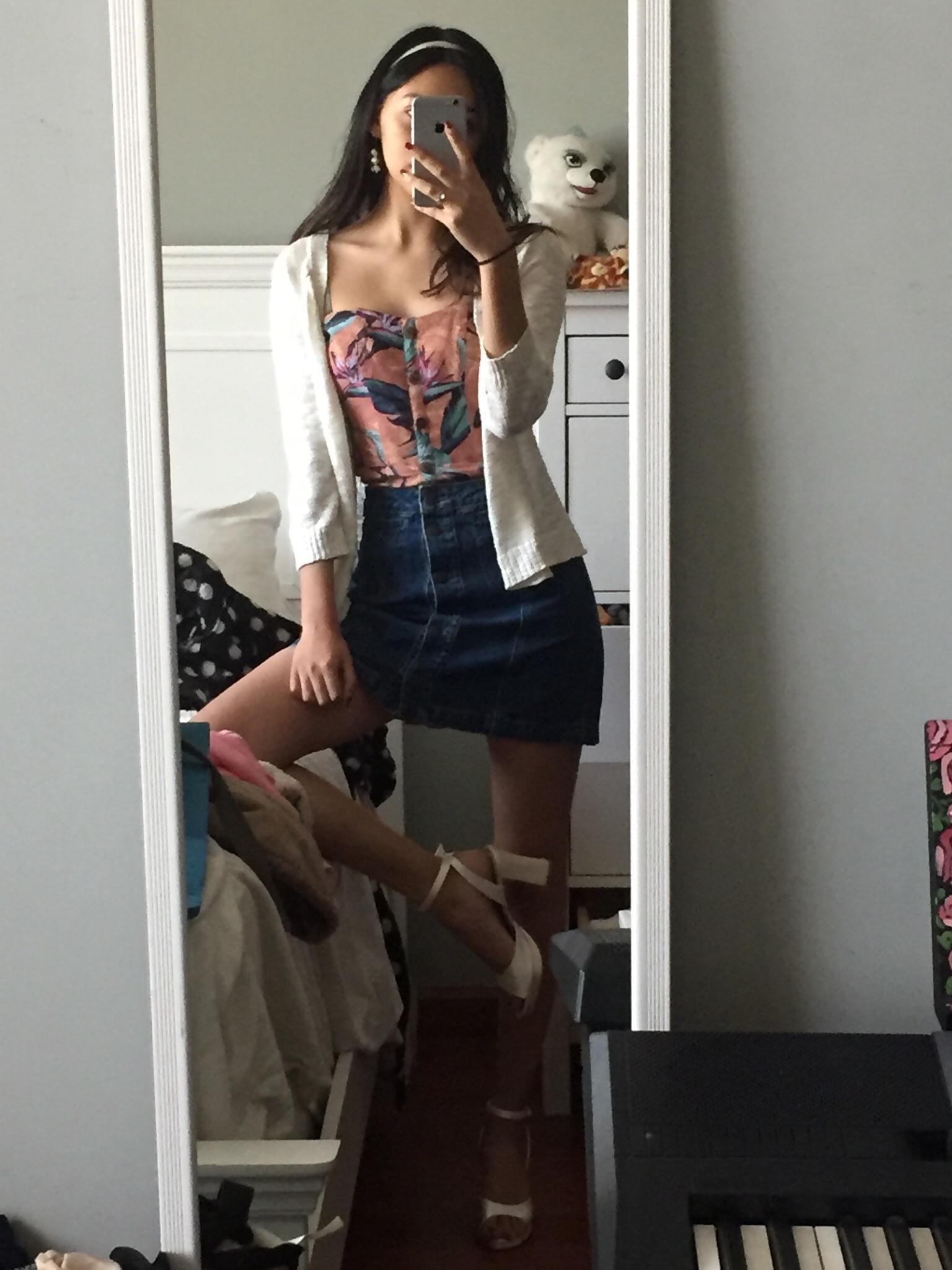 Quarantined 18th Birthday Outfit I didn’t leave the house but I wanted