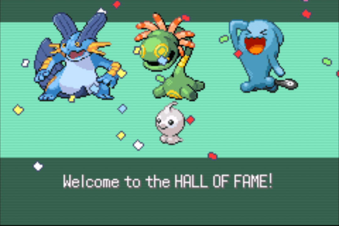 Emerald without catching any Pokemon PokemonHallOfFame