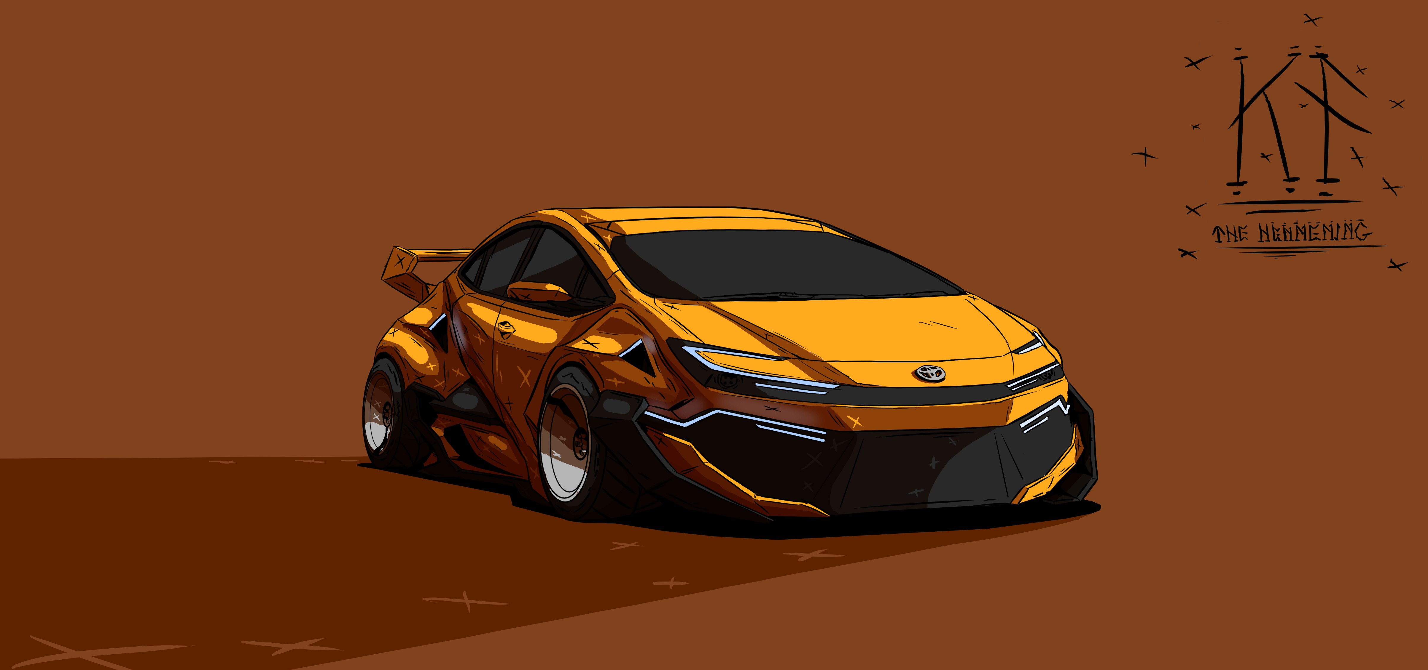 widebody kit concept 2023 prius (COMMISSIONS OPEN) : r/JDM