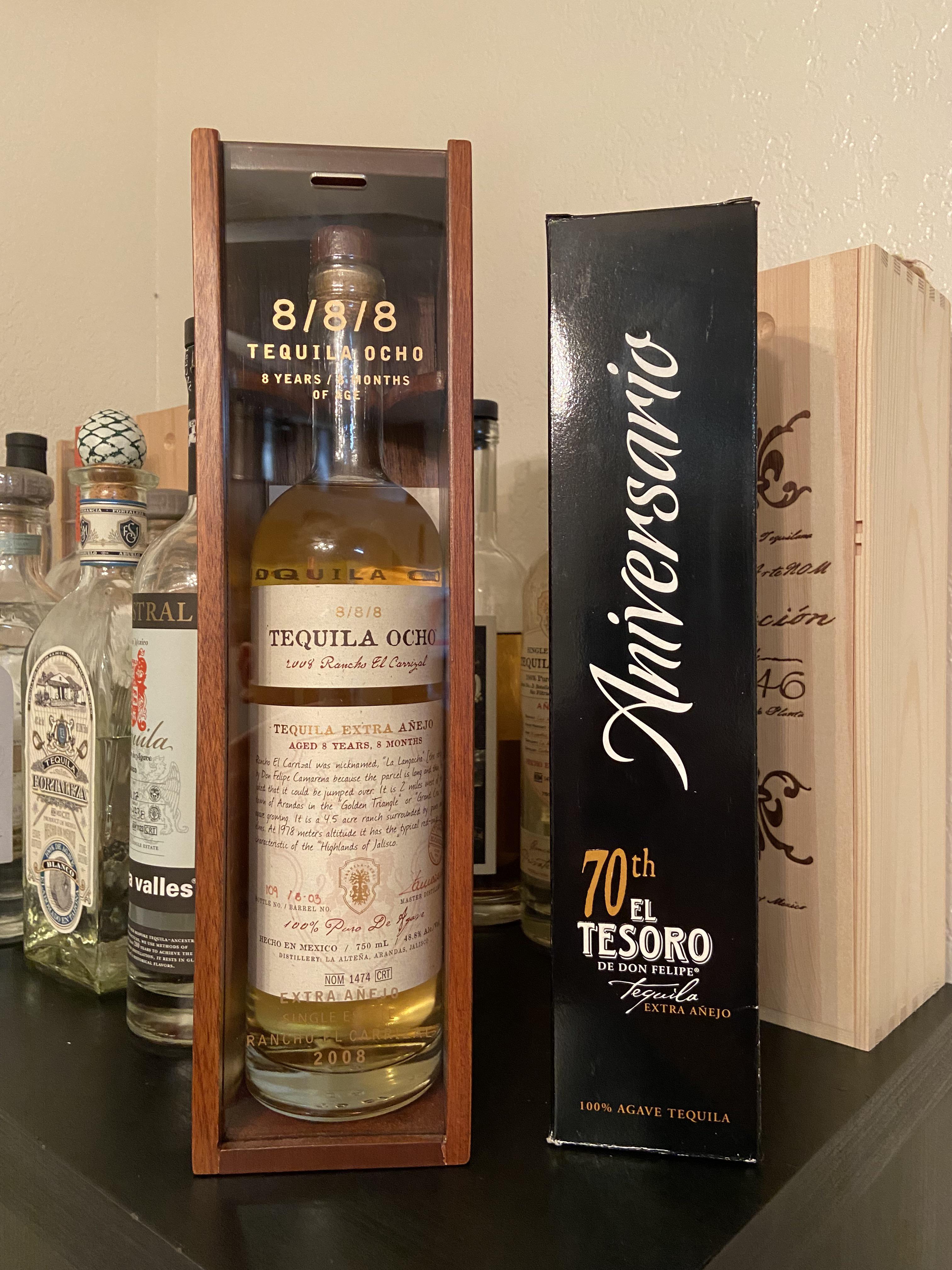 Tasting 1 Regalo de Dios extra Añjeo 38 tequila