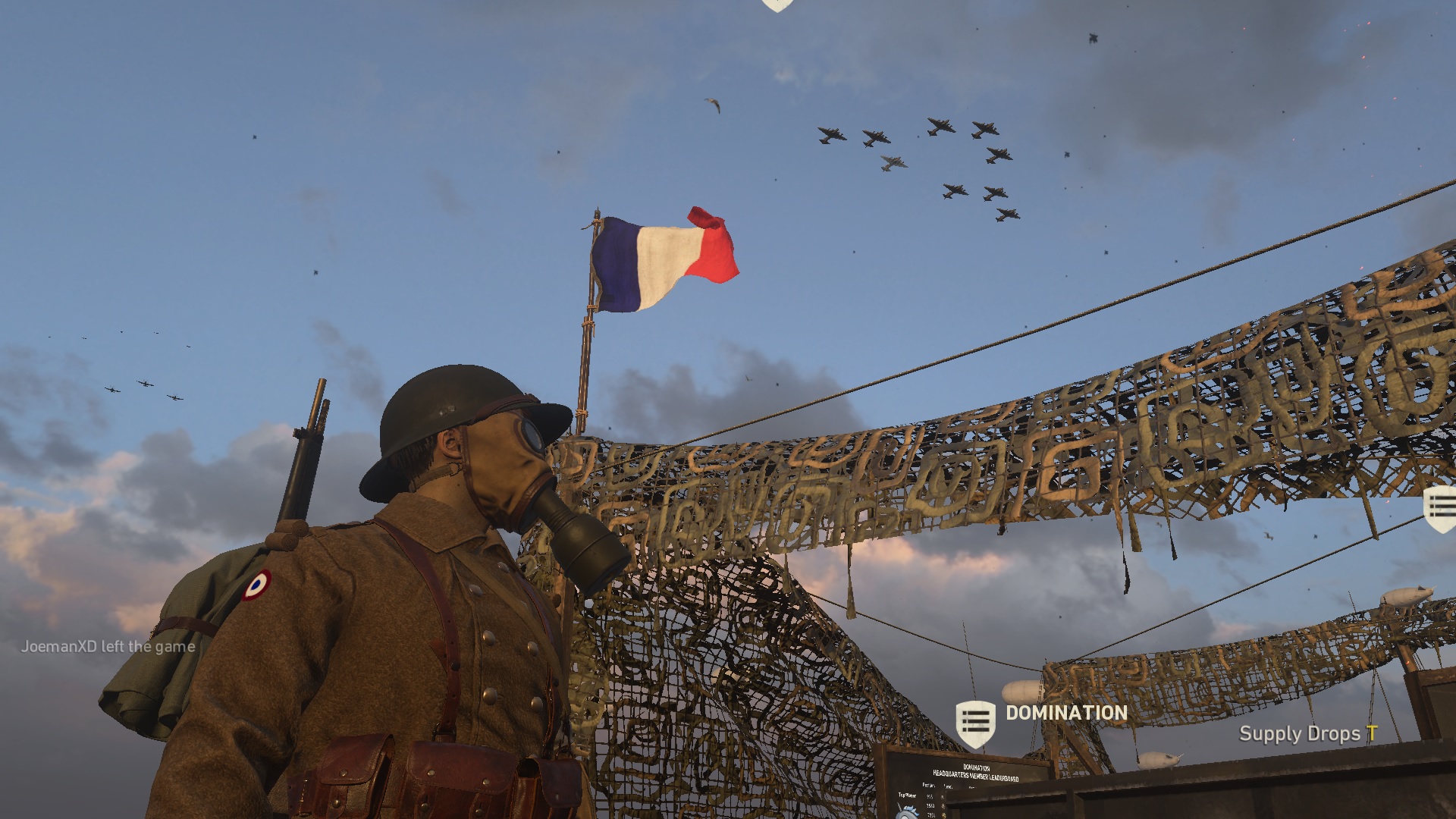 French Flag During Ww2