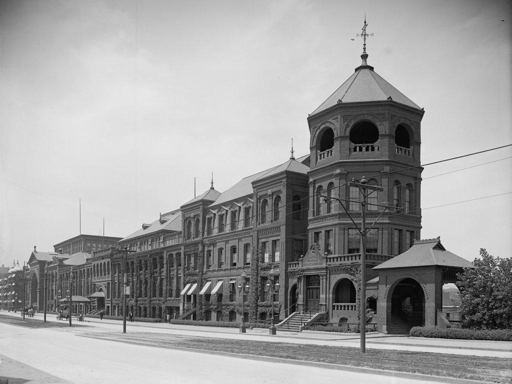 Mechanics Hall, Boston, MA. Completed in 1881 and demolished in 1959