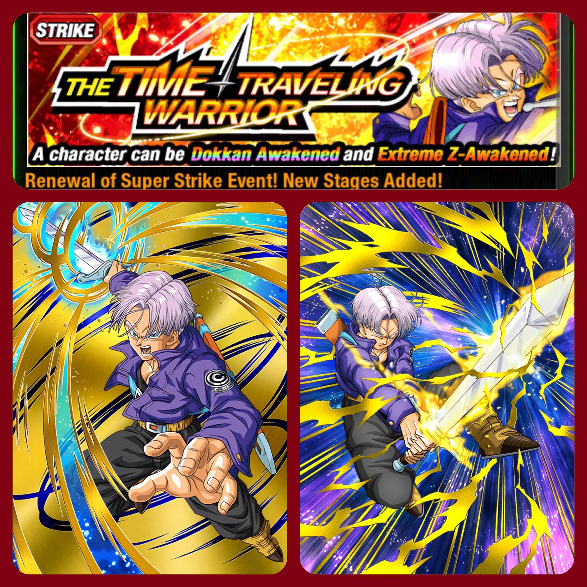 I’m excited about the next Super Strike awakening/EZA. Currently he’s a