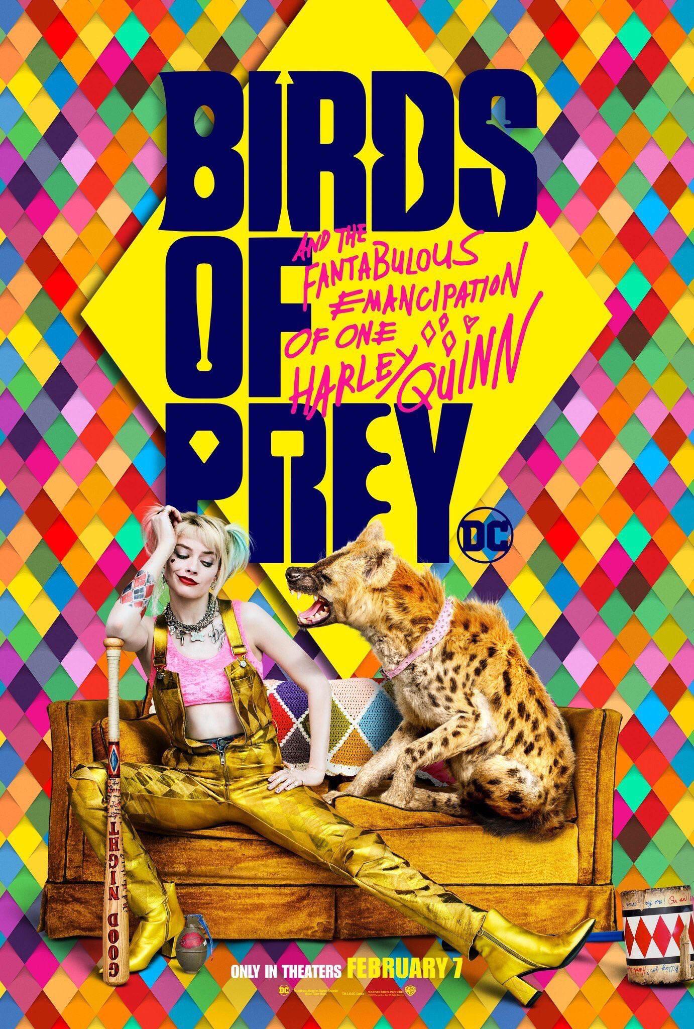 NEWS New poster released for ‘Birds of Prey (And the Fantabulous