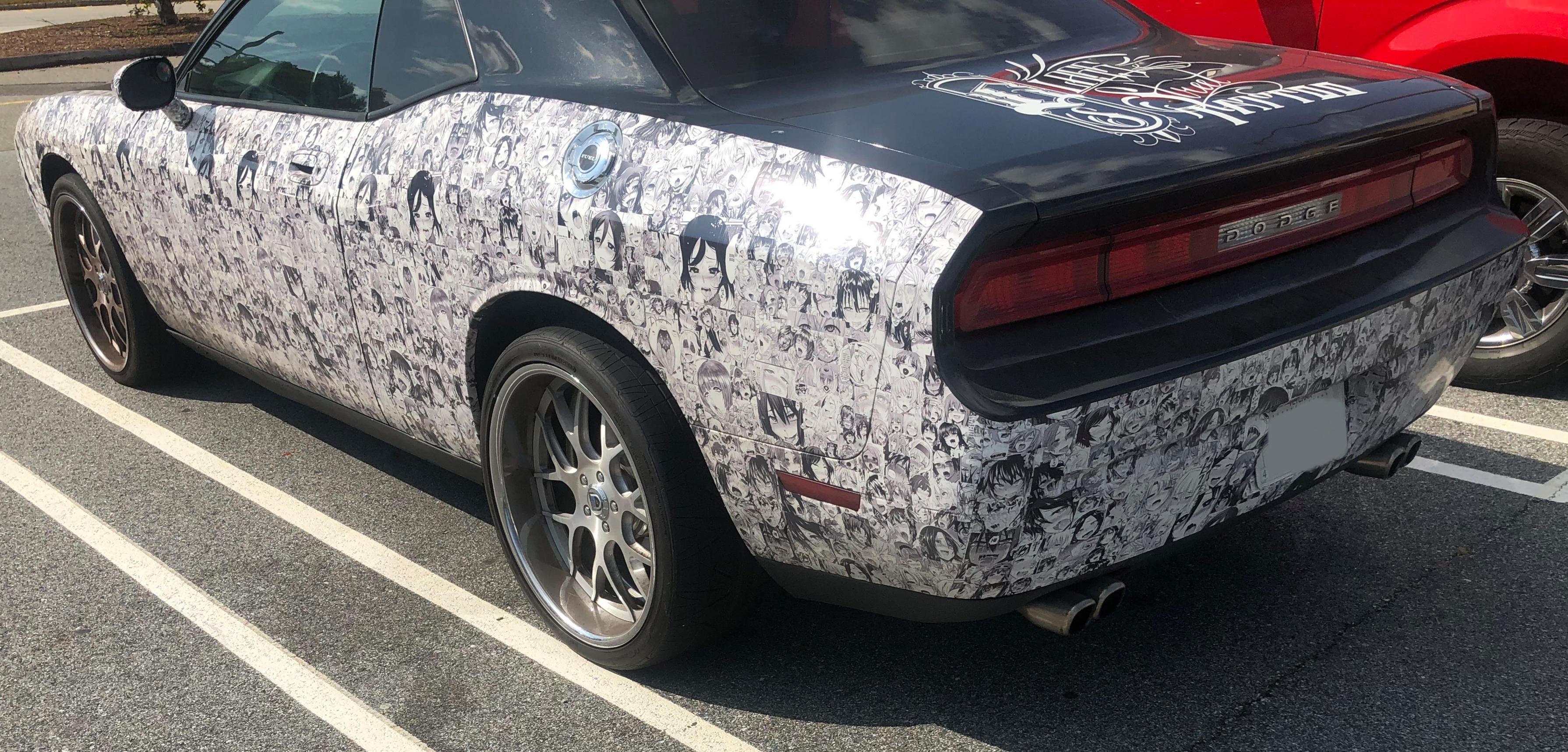 Nothing says high class like an aheago car Shitty_Car_Mods