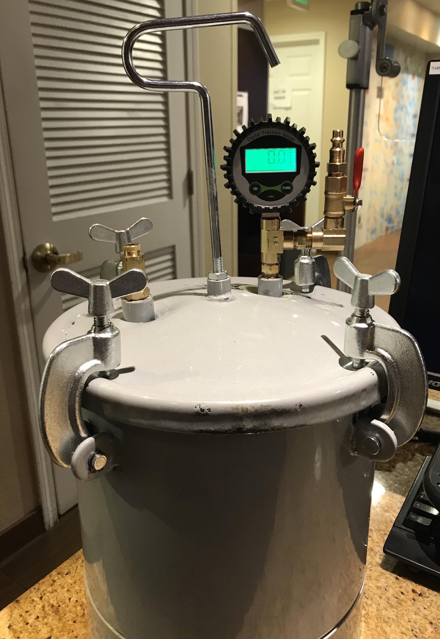 Harbor Freight Pressure Pot Modification r/ResinCasting