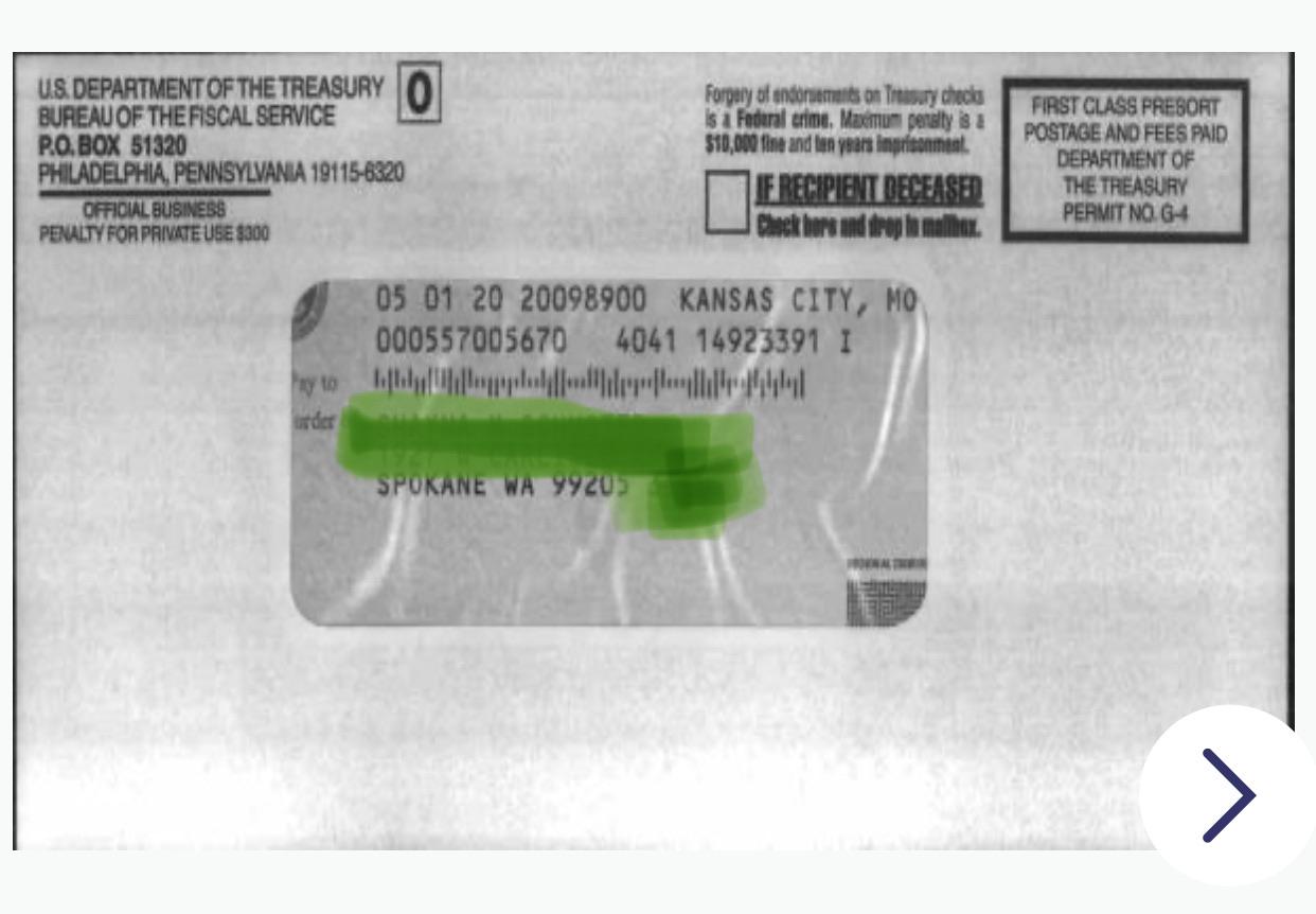 Today’s informed delivery! Mail date of 5/1, Washington State r