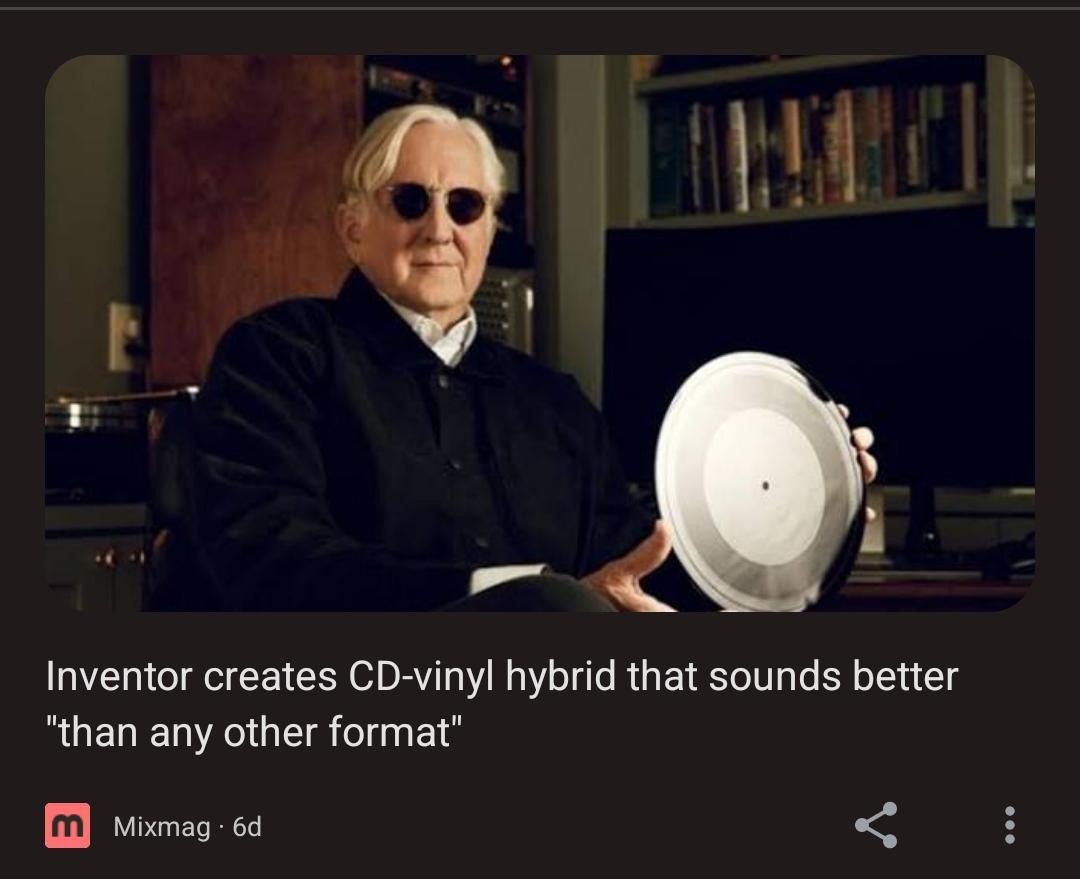 vinyl inventor renders flacs obsolete r/vinyljerk
