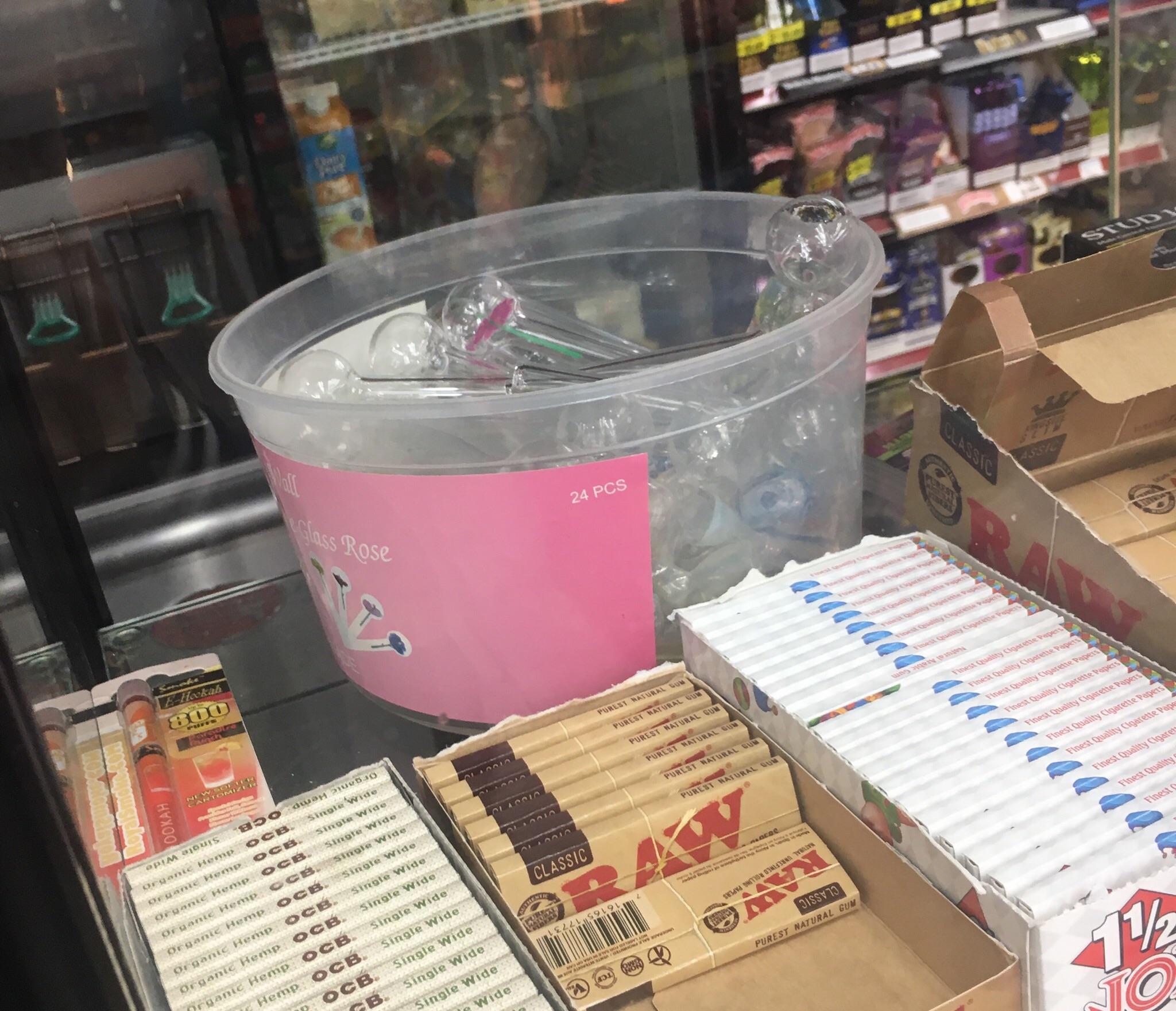 The fact that the local gas station sells legit meth pipes under the