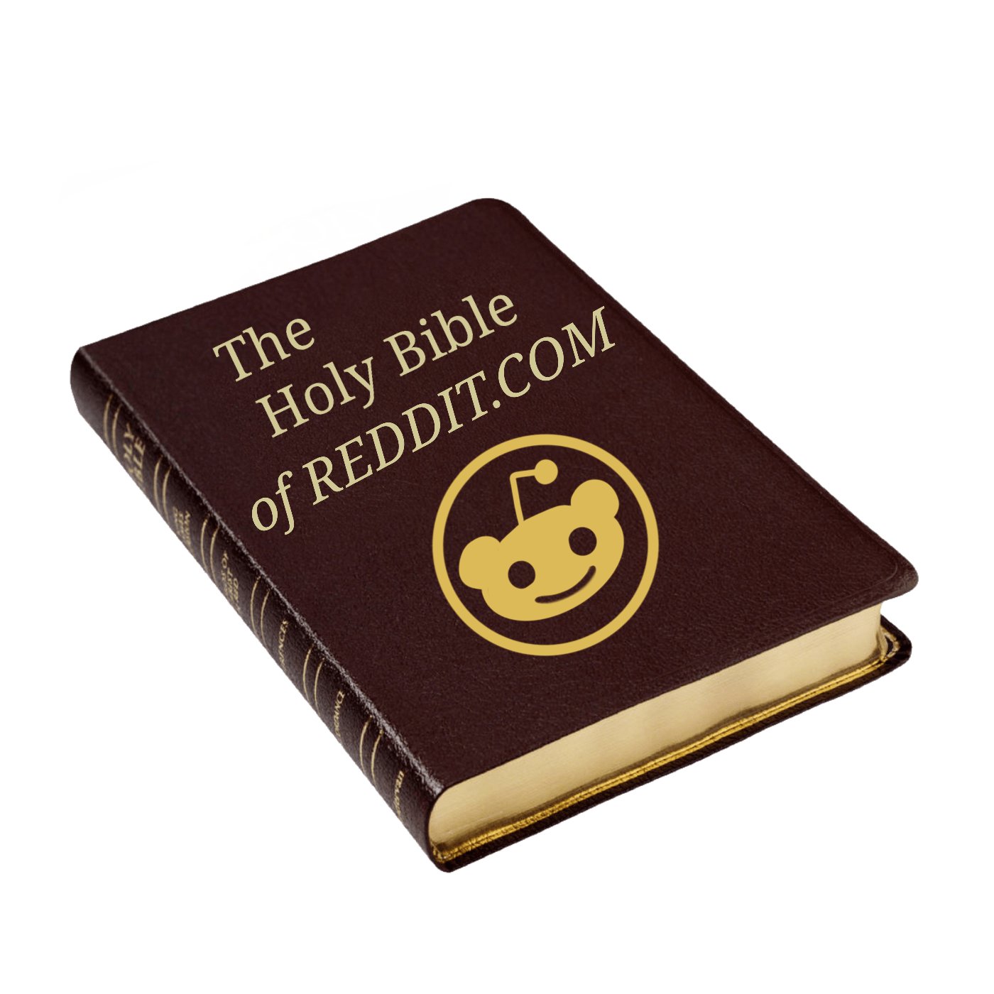 Had a dream where I was reading the Reddit Bible, where every single