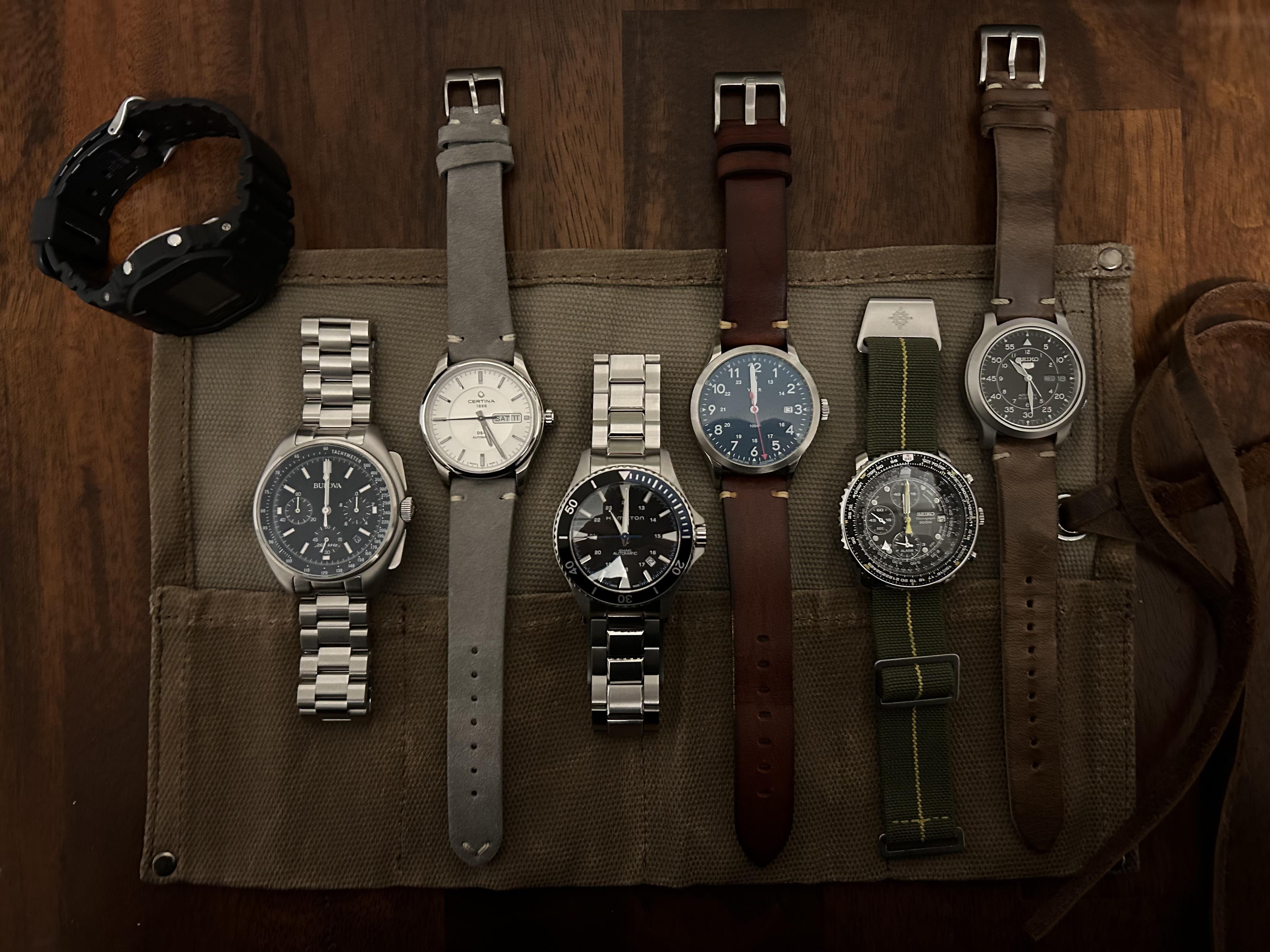 [Watch Collection] Been Collecting watches for a year now here’s how it