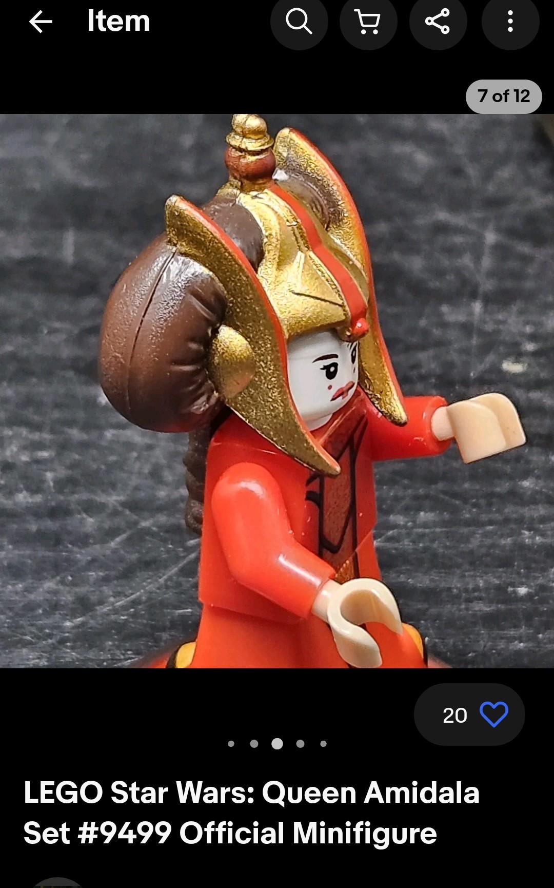 Is this a fake Queen Amidala ebay?? r/legostarwars