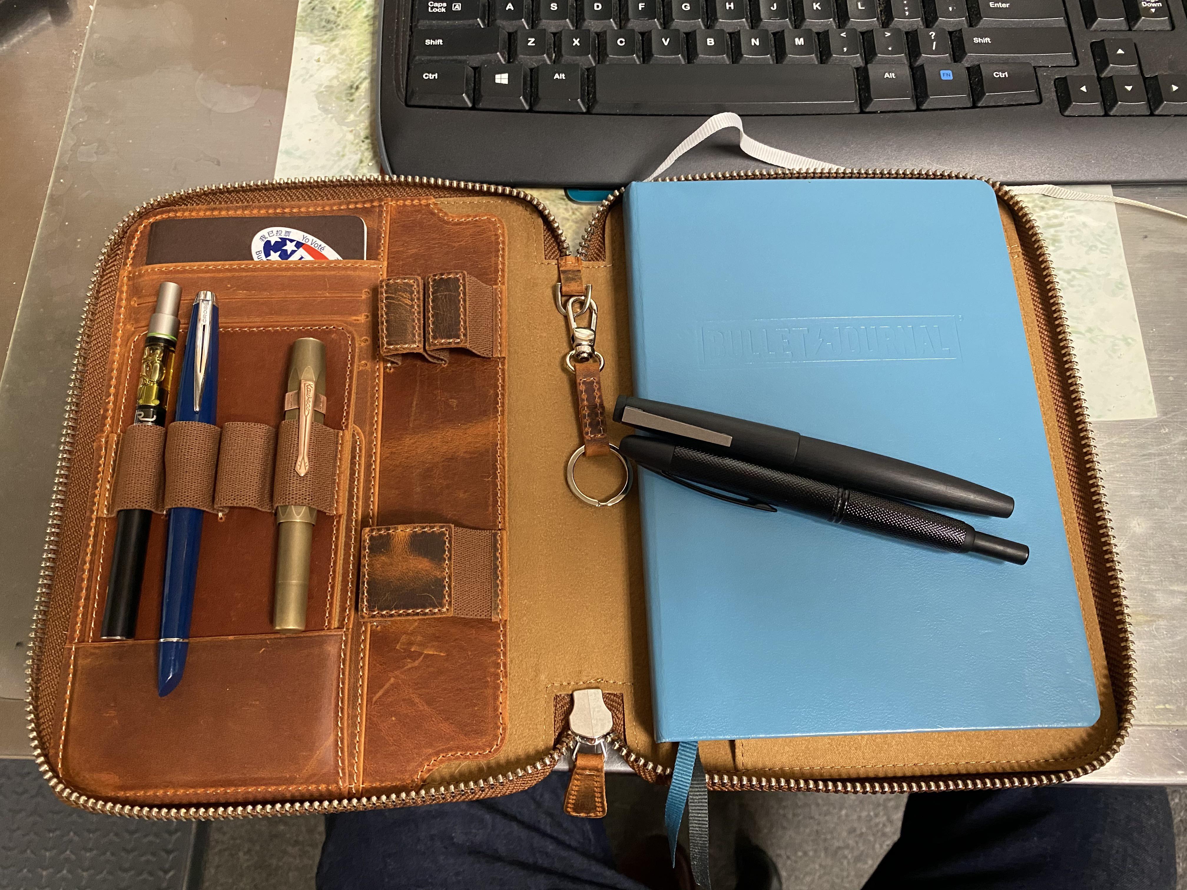 New Leather Day? Is that a thing here? I finally got something to hold