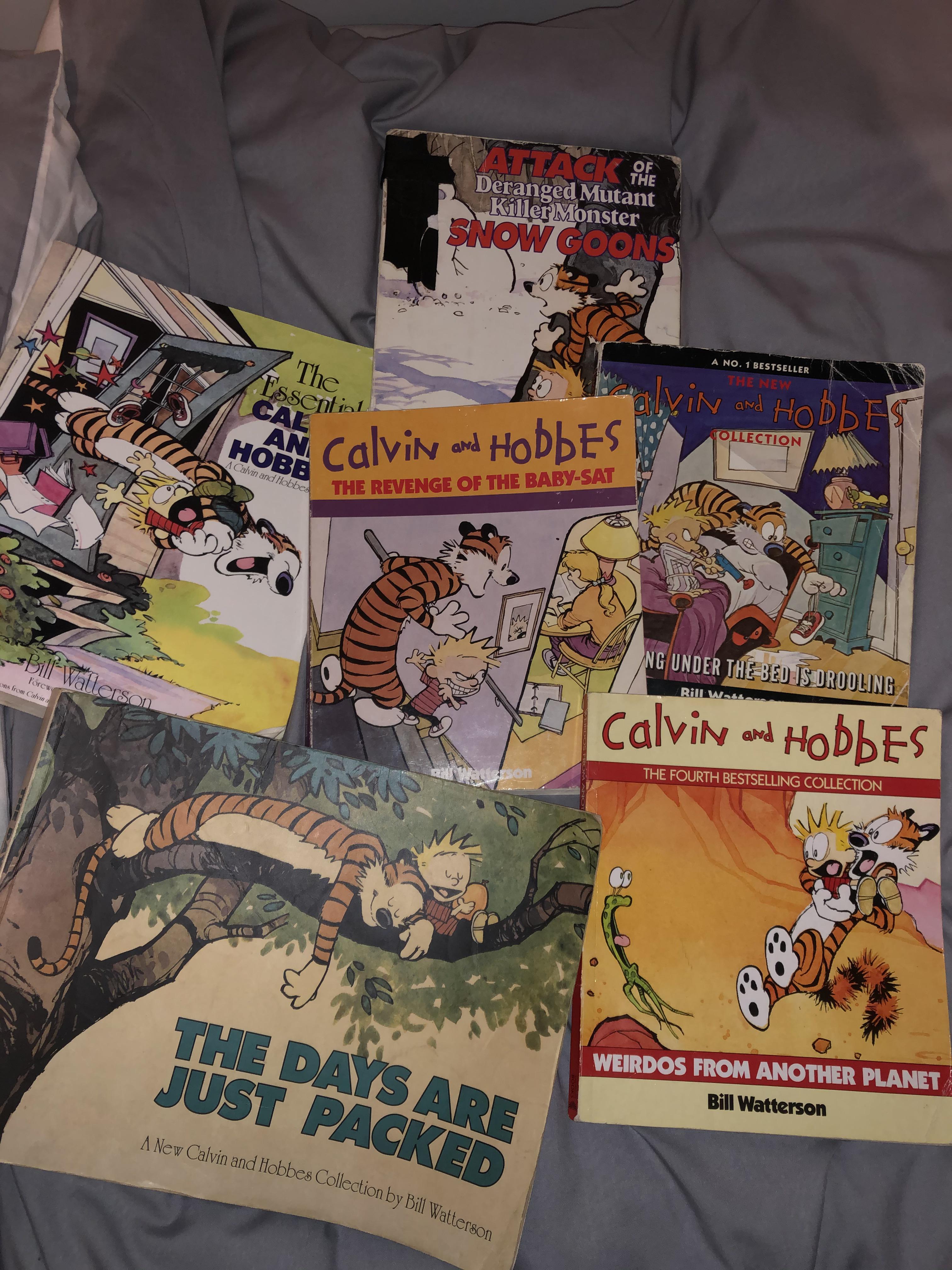 My dad gave me these when i was around eight and i loved to read them under my covers with a