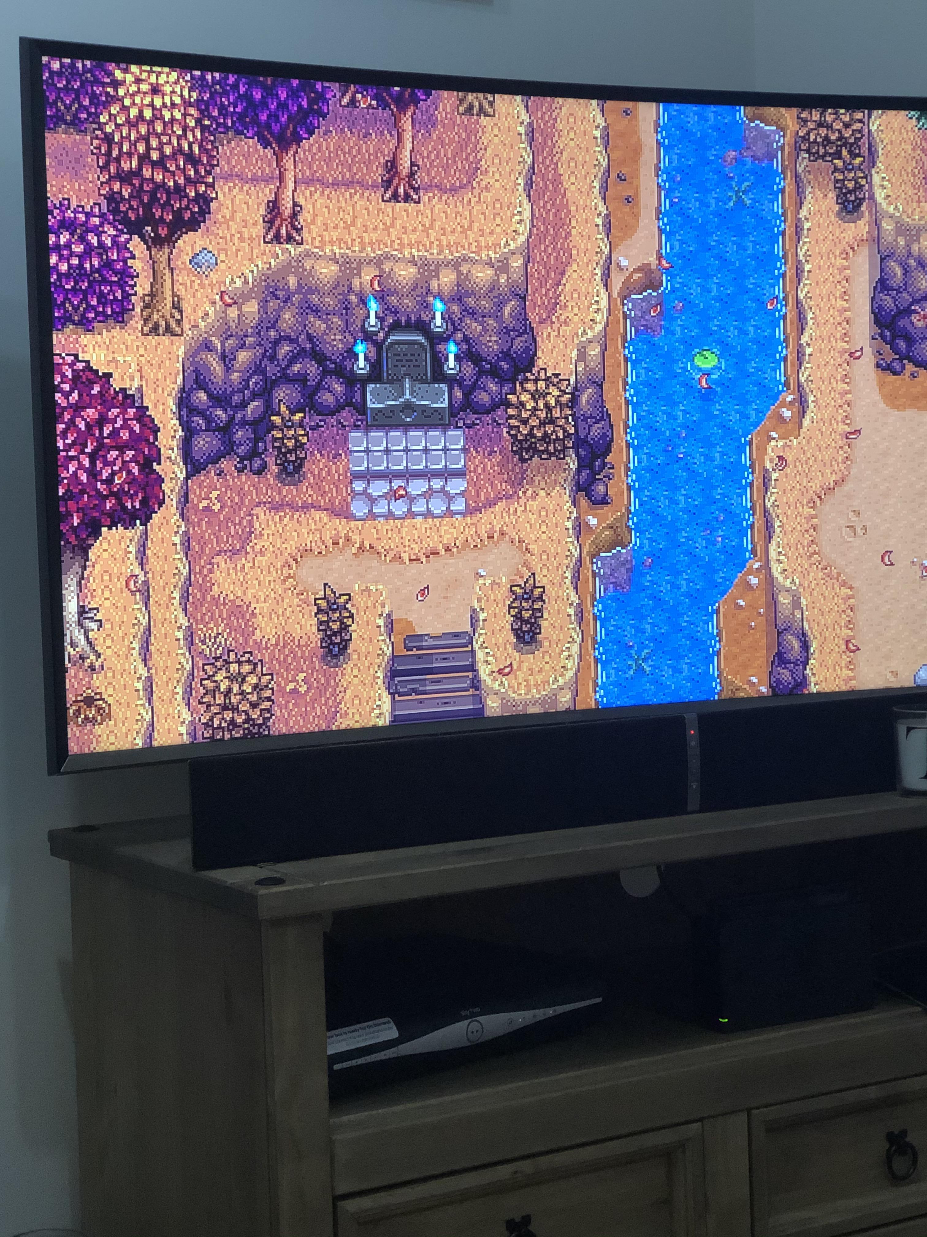 In the same day I completed the community centre and got 4 lit candles