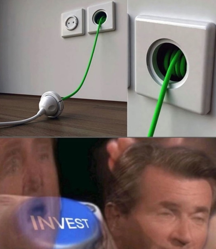 Electrical sockets that have builtin extention cords r/memes