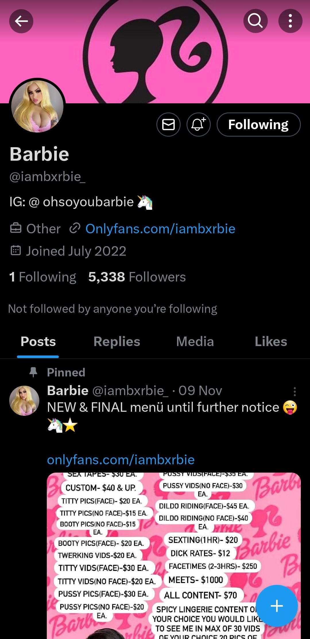 Anyone got her content? Iambxrbie on OF : rgvnsfw