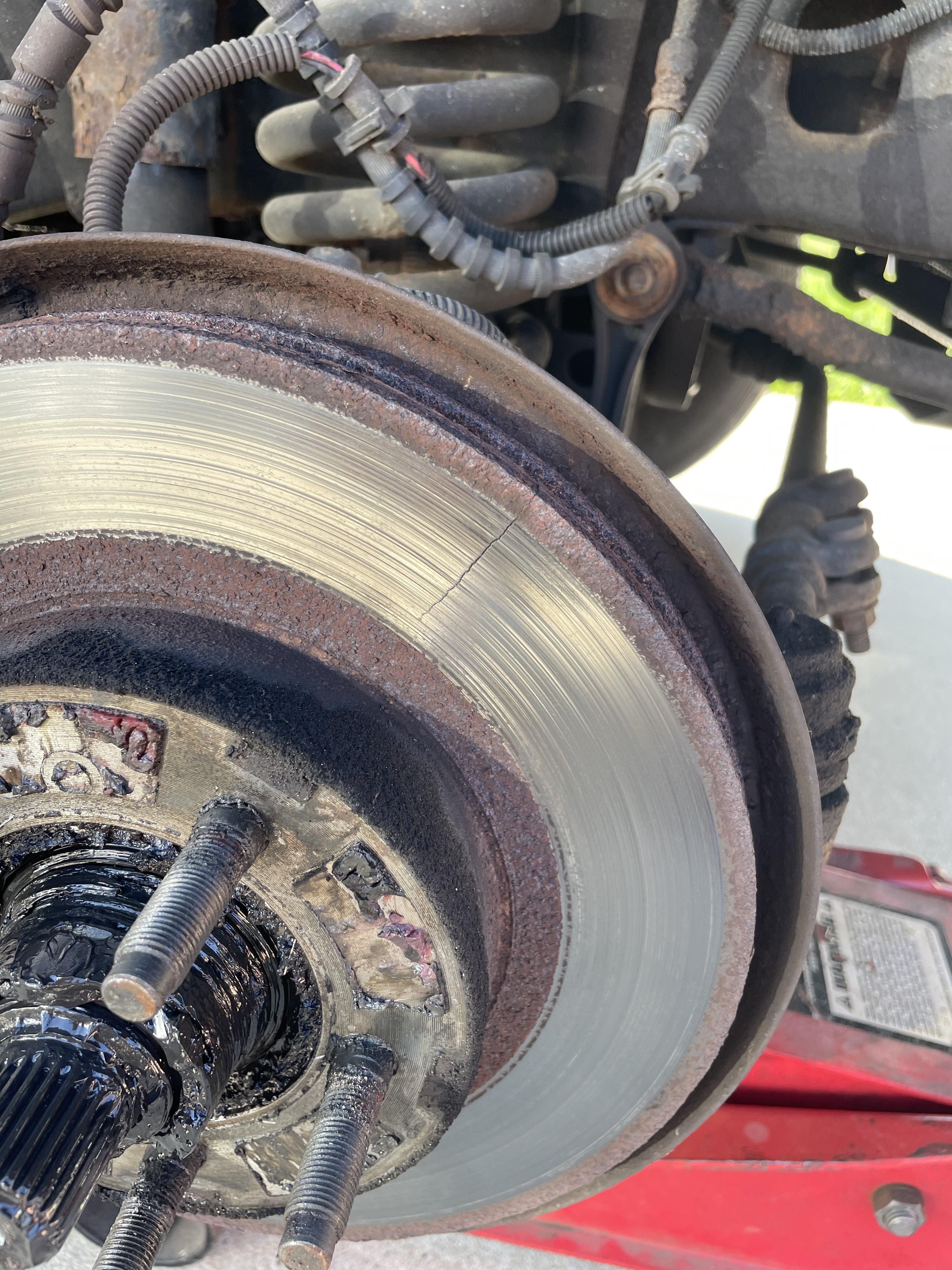 I really need this brake pad to last me another month or so, I don’t