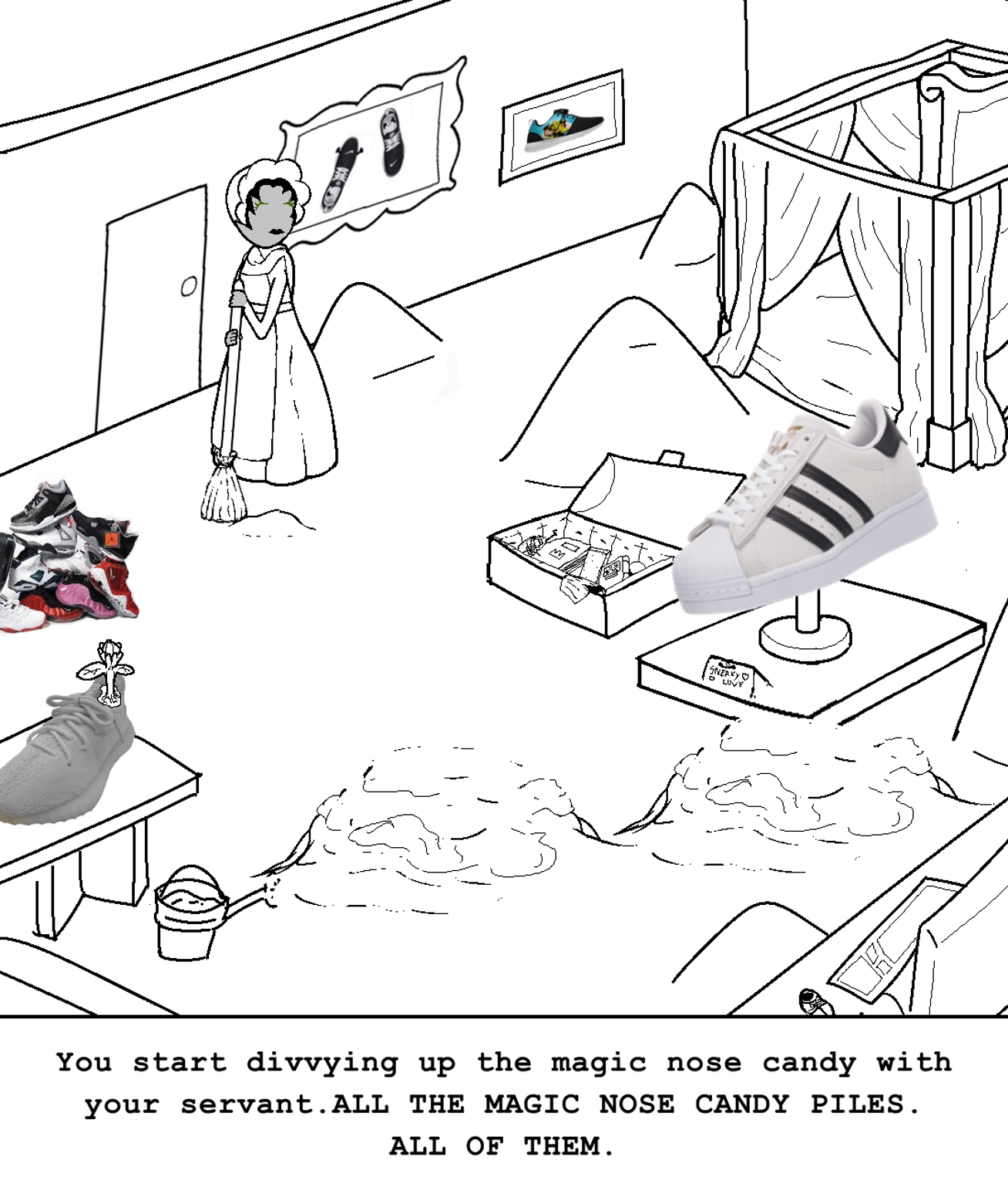 Toub Divvy up magic nose candy r/homestuck